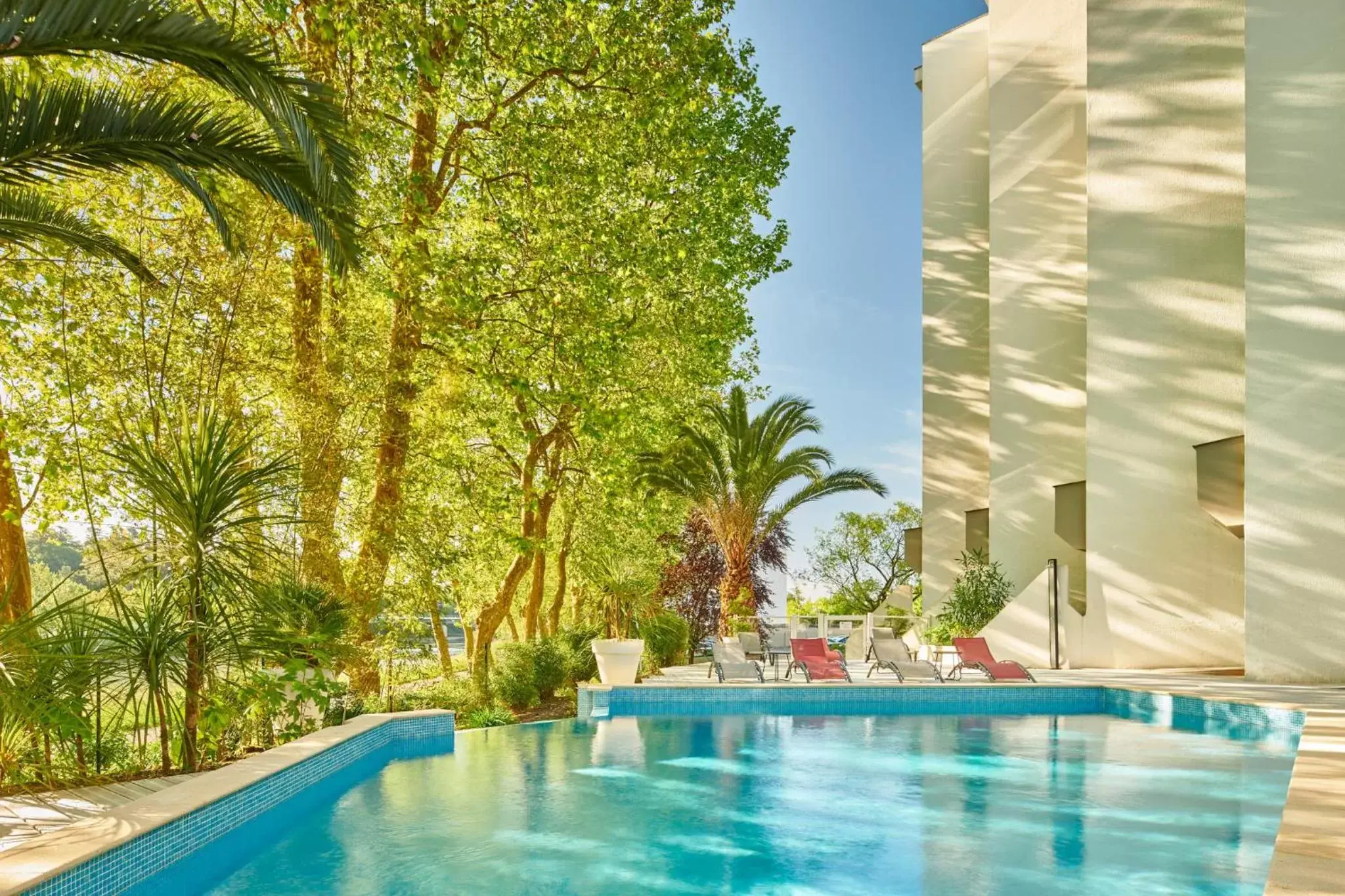 Swimming Pool in Hôtel Le Bayonne