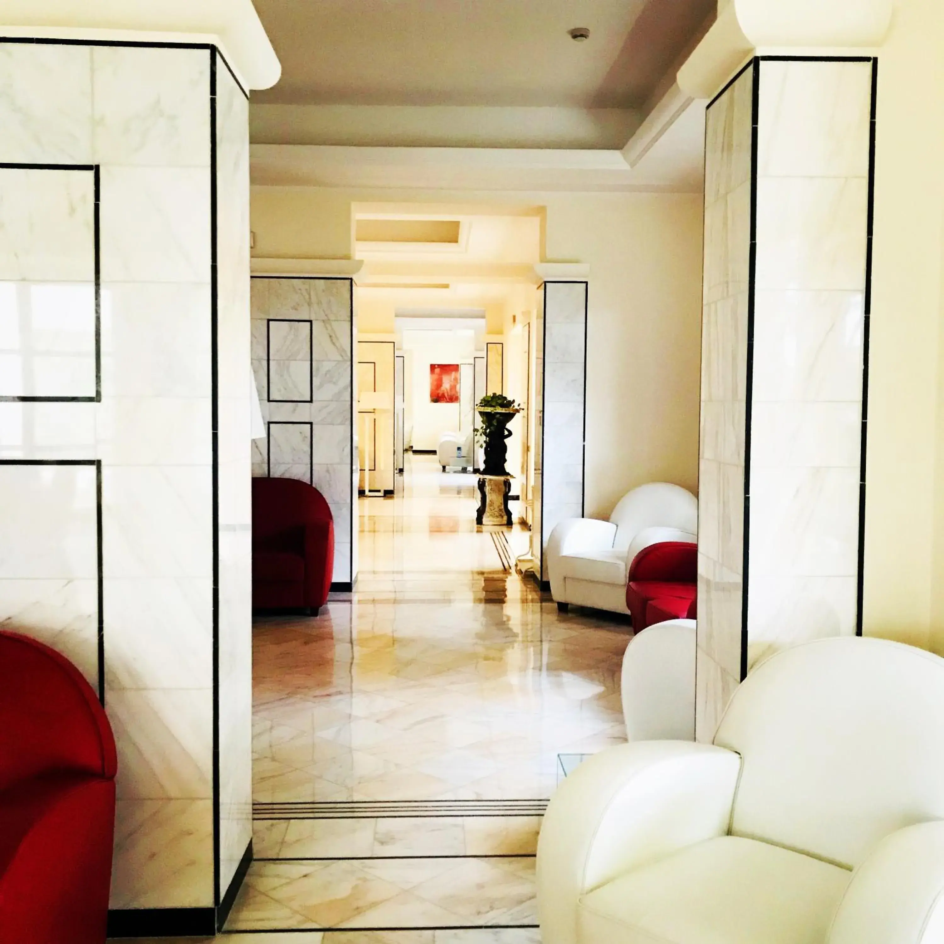 Lobby or reception, Seating Area in Hotel Terme Marine Leopoldo Ii
