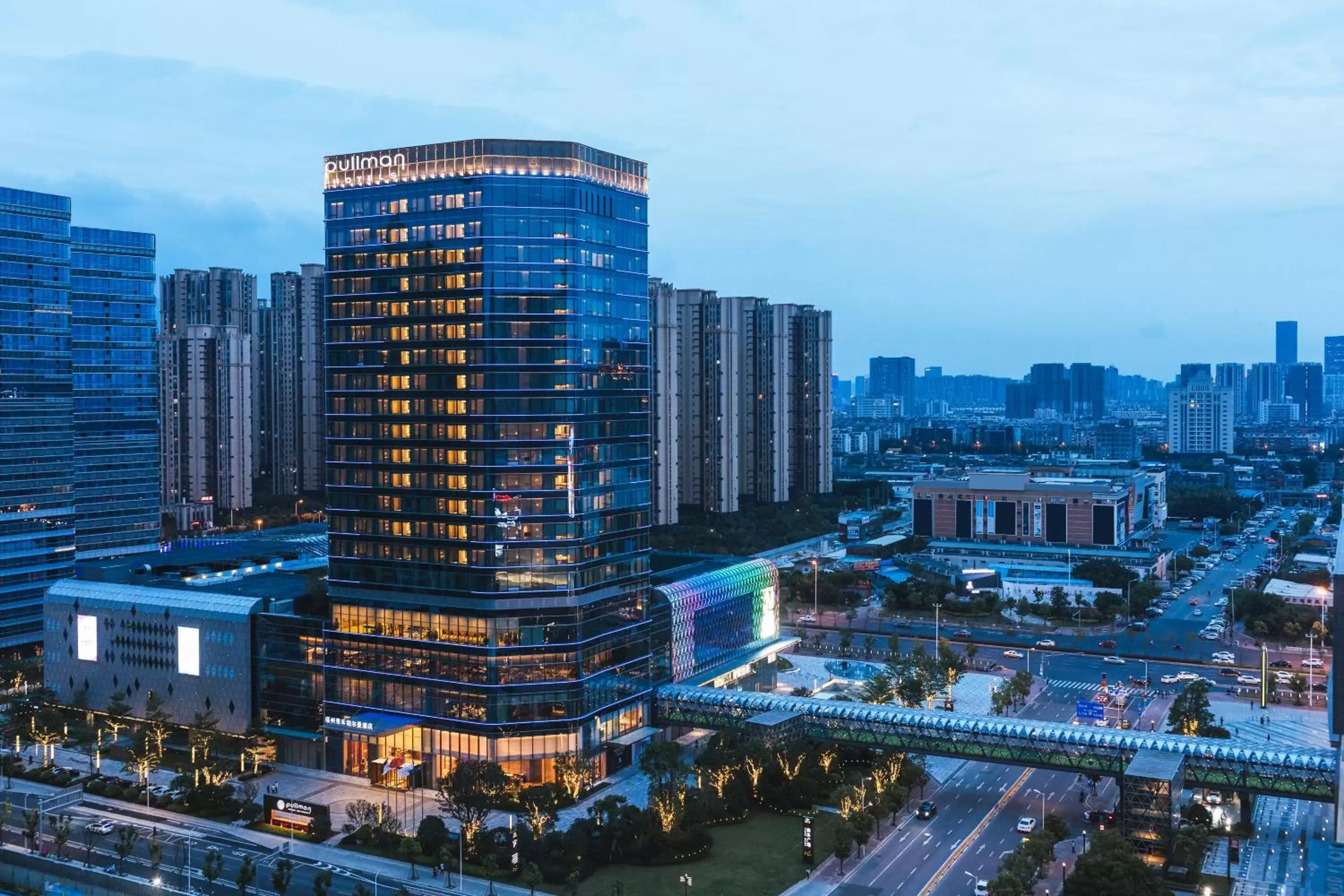 Bird's eye view in Pullman Fuzhou Tahoe