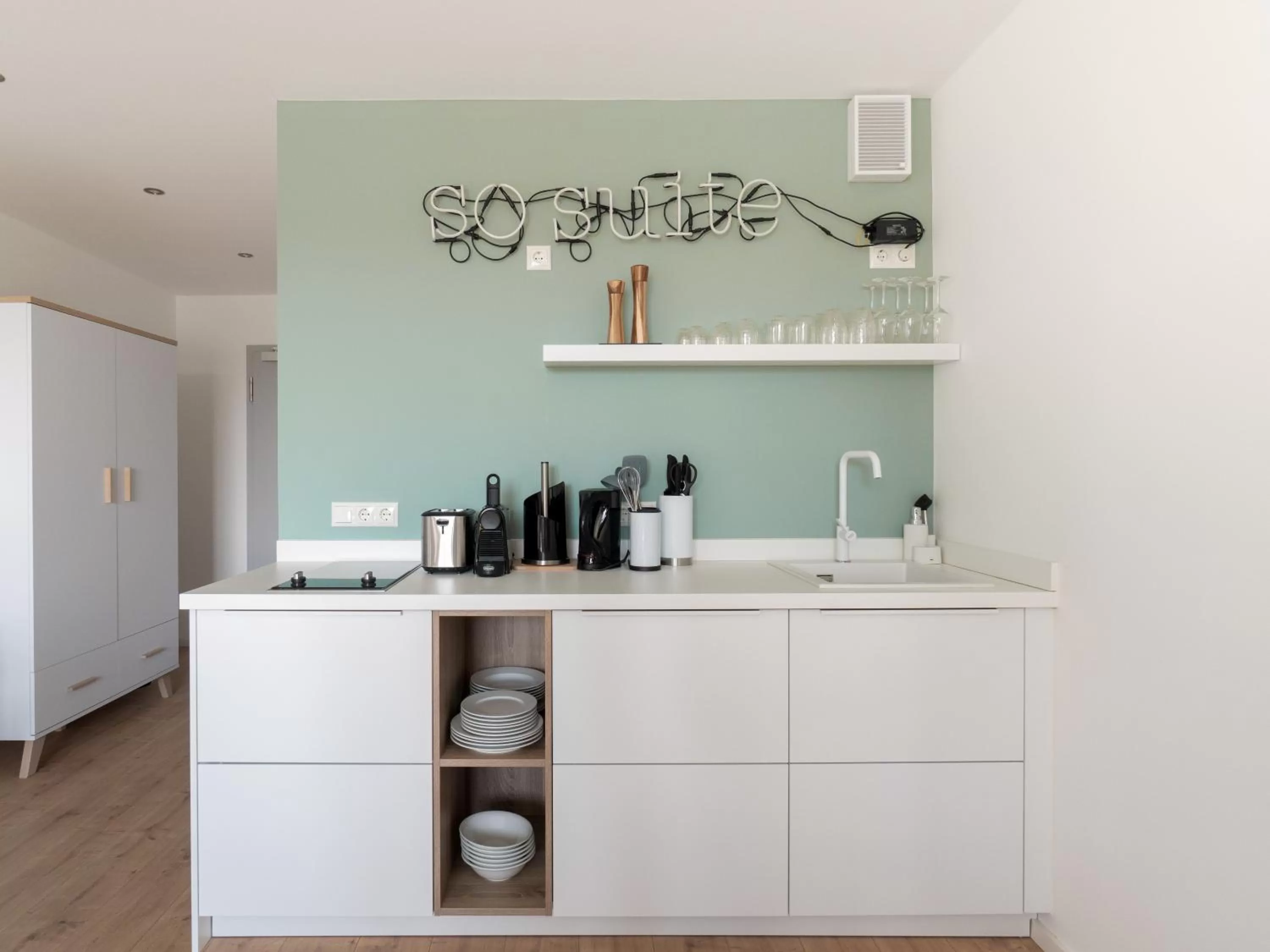 Coffee/tea facilities in Limehome Darmstadt Wilhelminenstraße - Digital Access