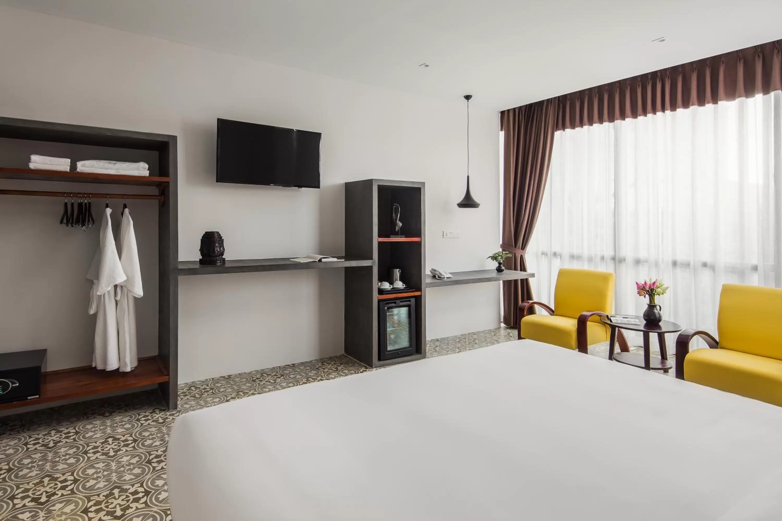 Bedroom, Bed in Siem Reap Palace Hotel & Spa