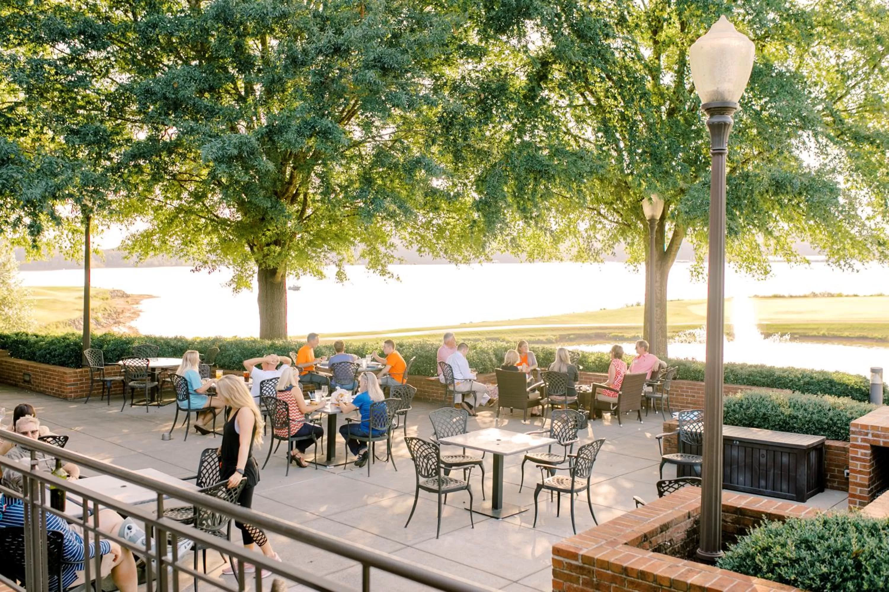 Patio in James F. Martin Inn