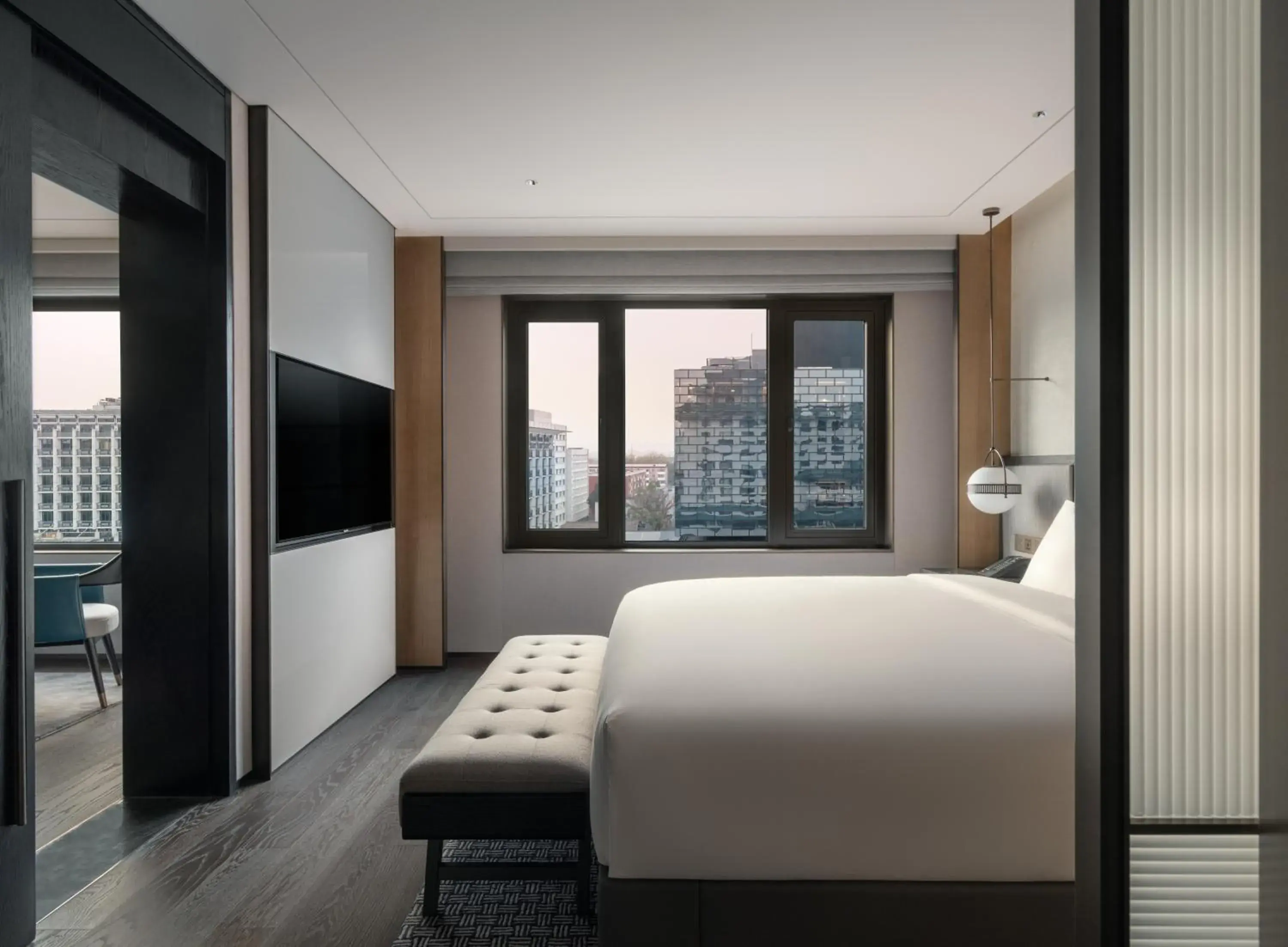 Bedroom, Bed in Prime Hotel Beijing Wangfujing