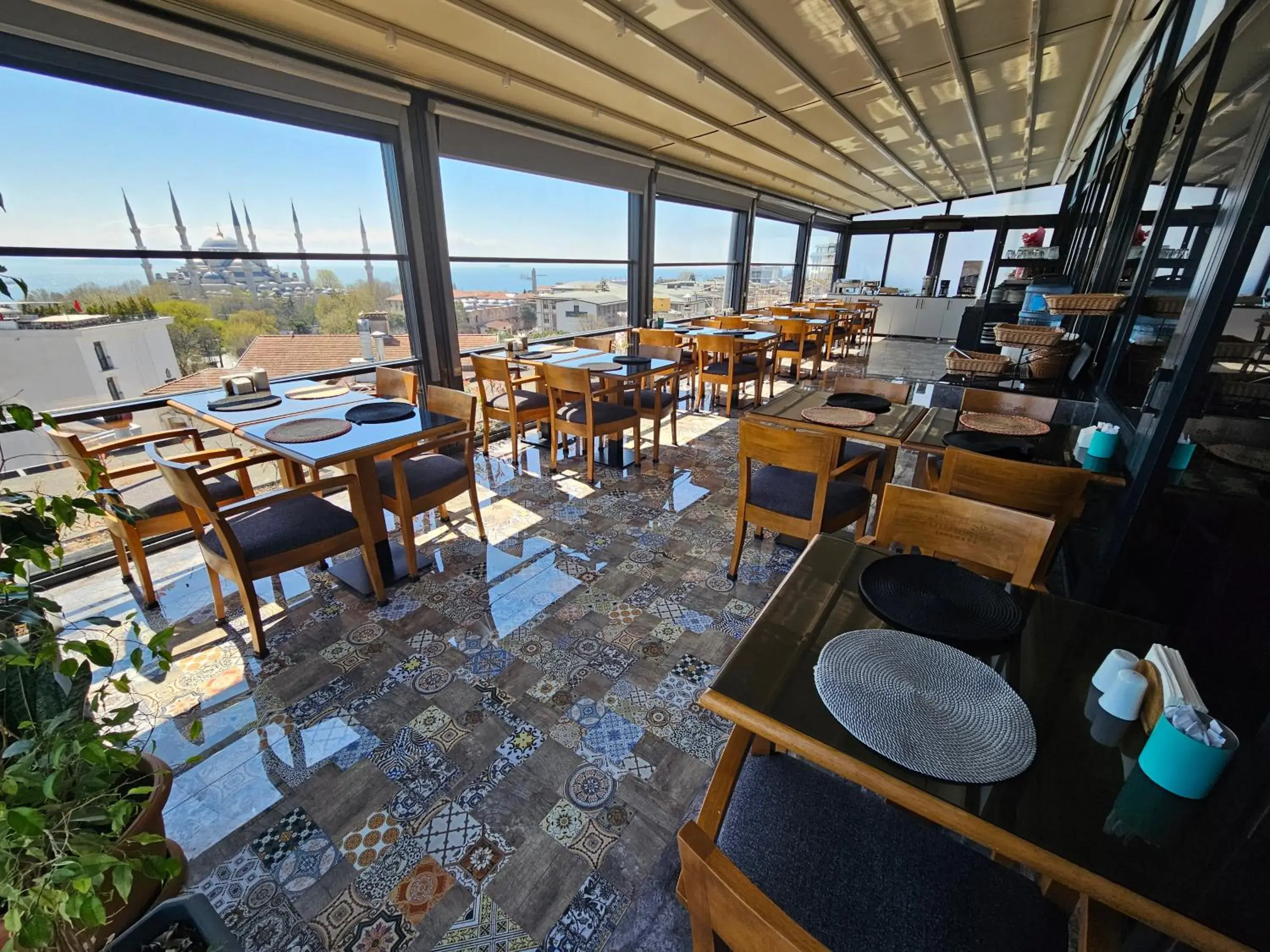 Balcony/Terrace, Restaurant/Places to Eat in Anthemis Hotel