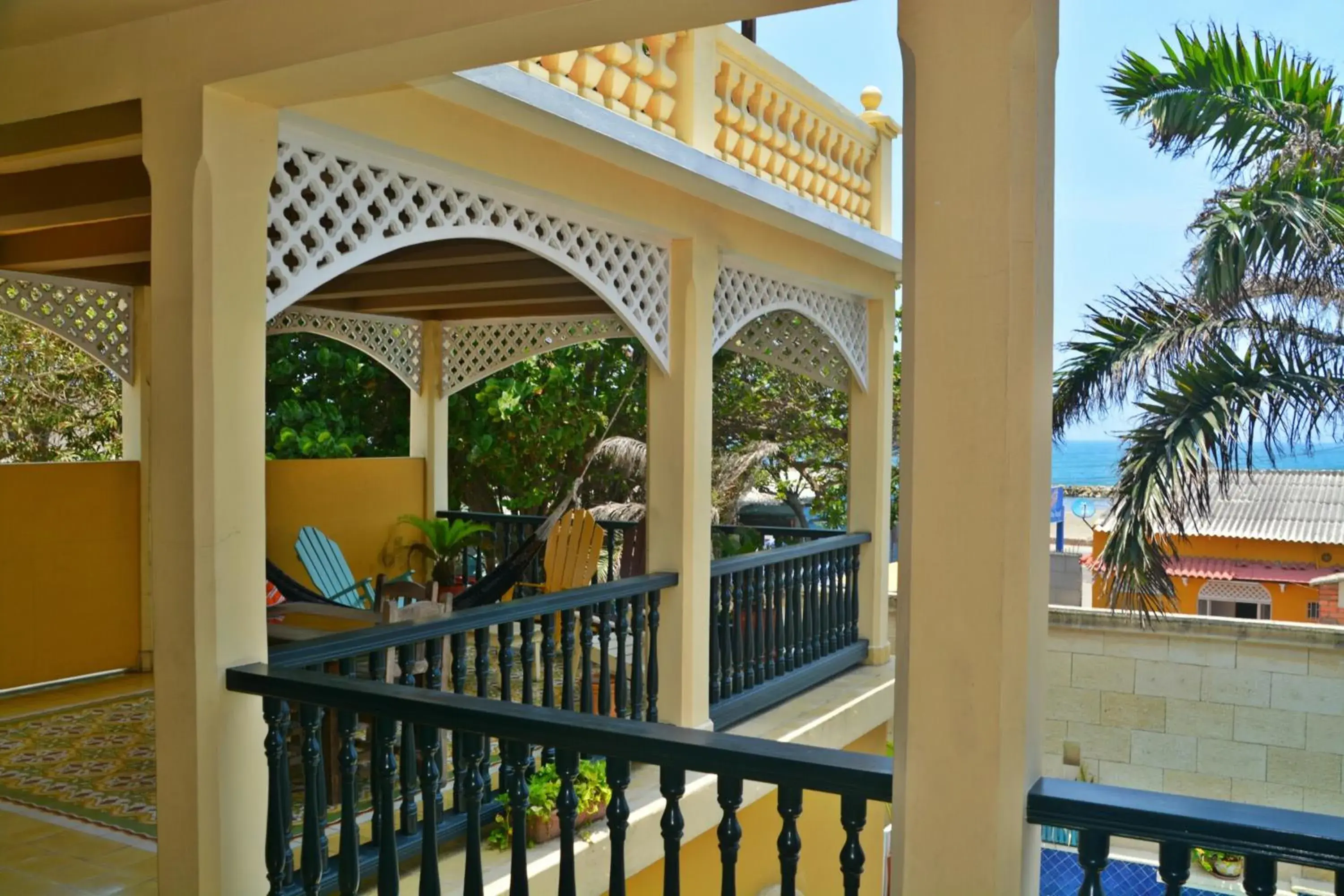 View (from property/room), Balcony/Terrace in Hotel Boutique Castillo Ines Maria