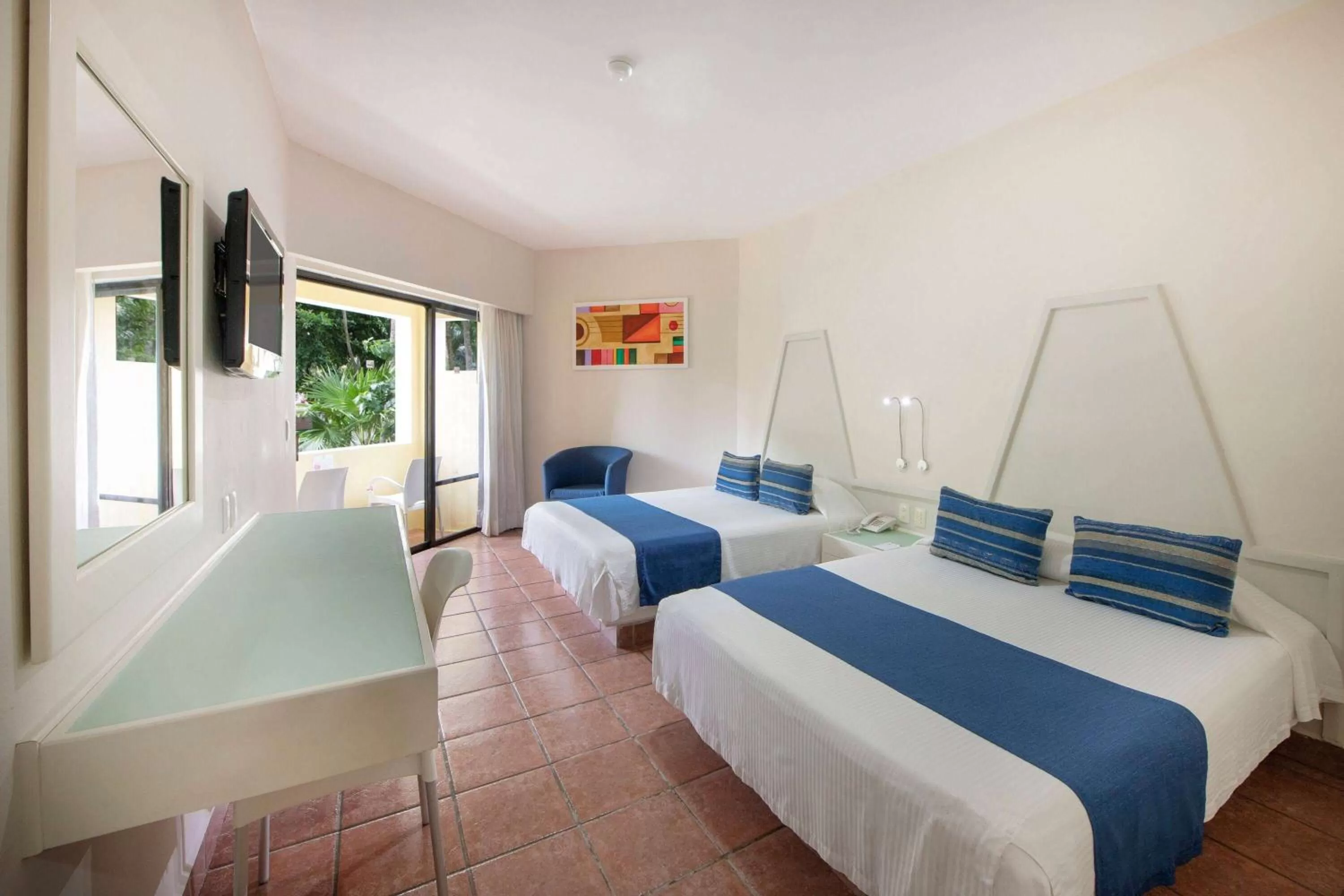 Photo of the whole room, Bed in Viva Maya by Wyndham, A Trademark All Inclusive Resort