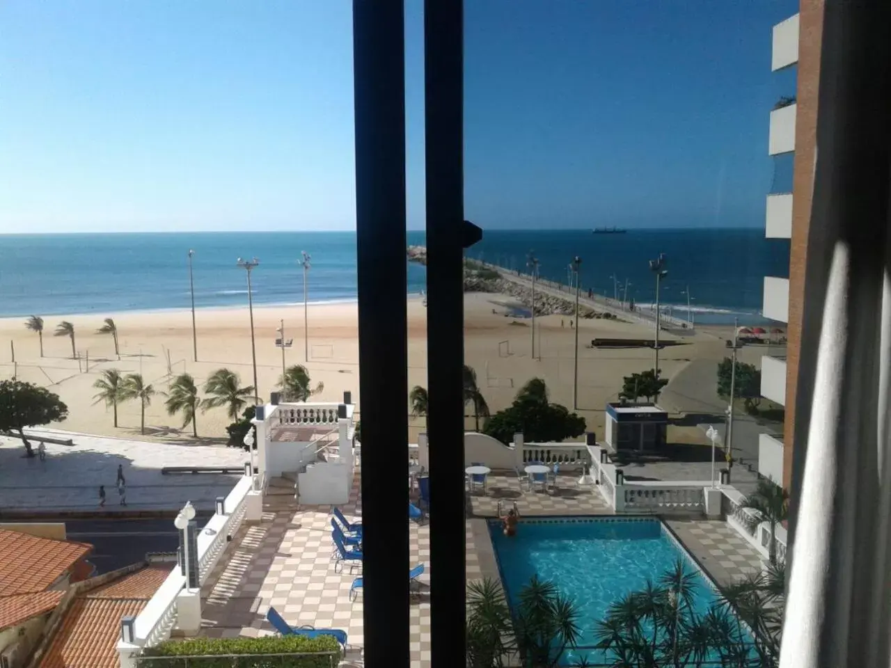 Pool View in Hotel Sonata de Iracema