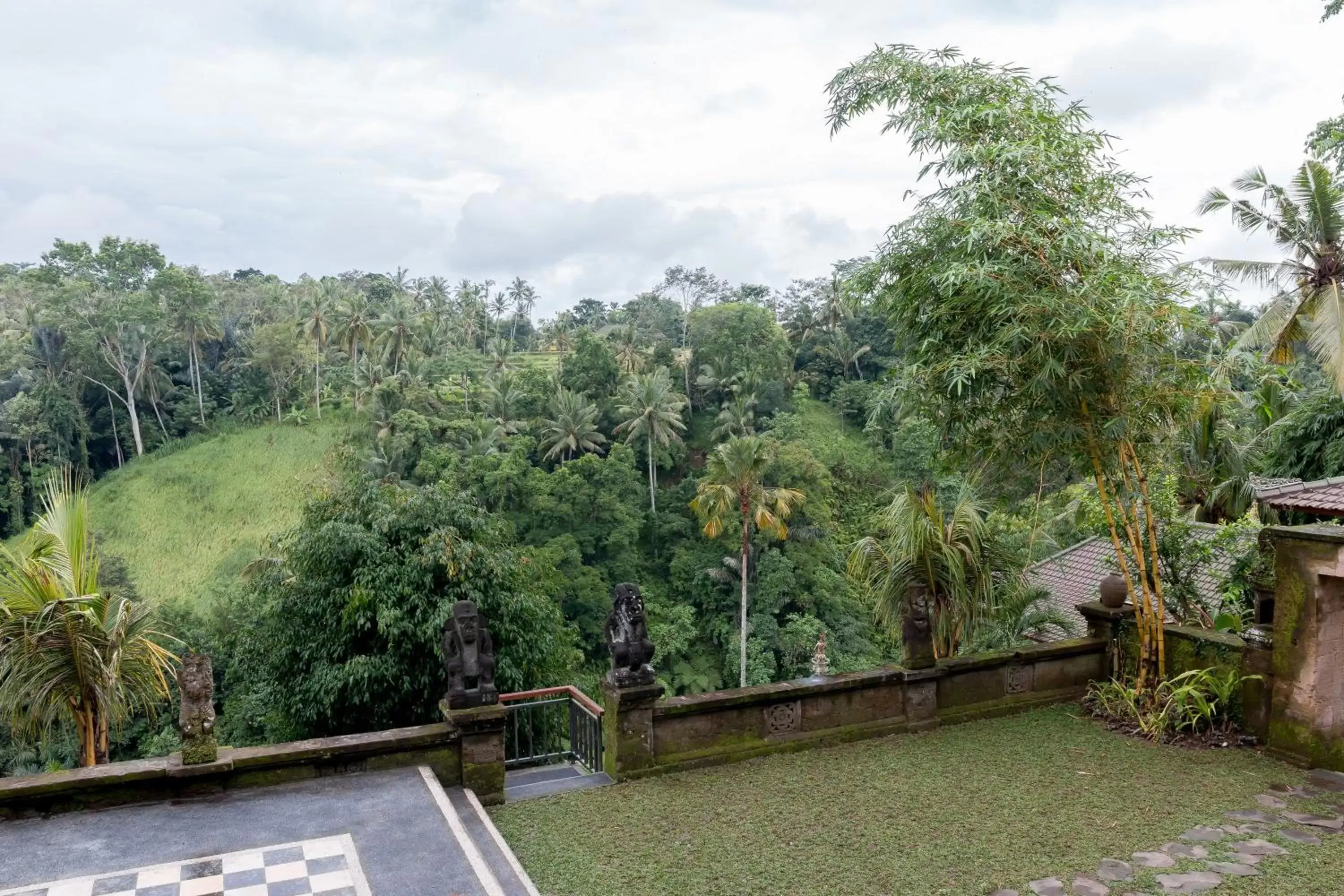 Bird's eye view in Ulun Ubud Resort - CHSE Certified