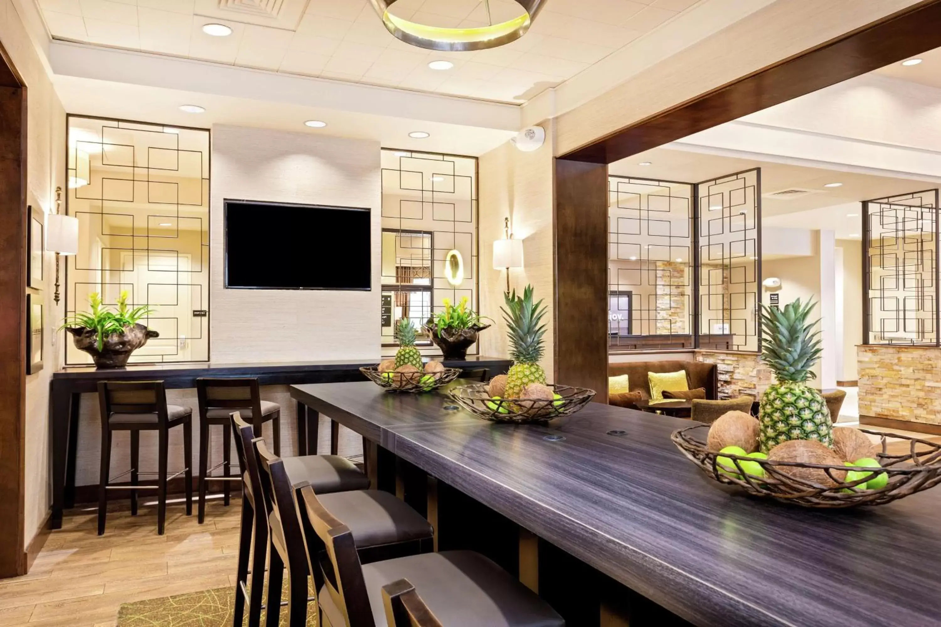 Lobby or reception in Hampton Inn & Suites Orlando/Downtown South - Medical Center