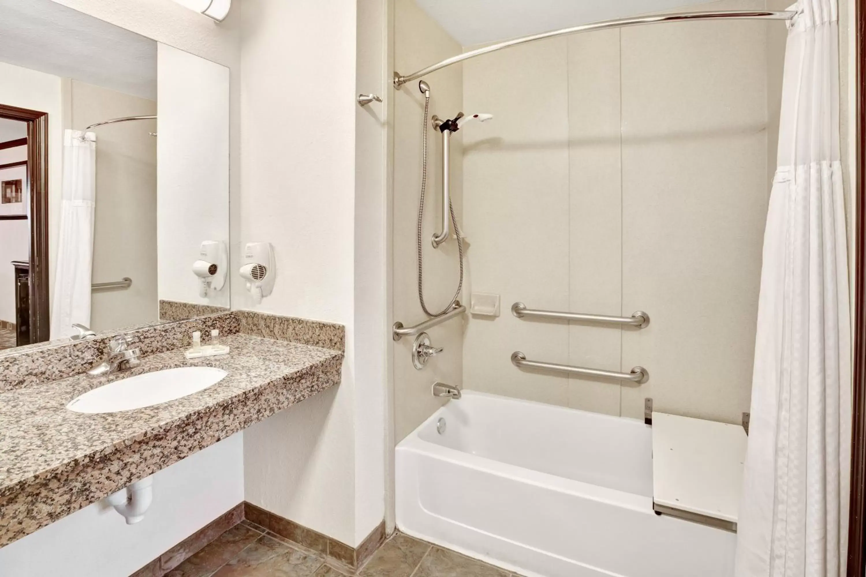 Shower, Bathroom in Days Inn by Wyndham Oklahoma City/Moore