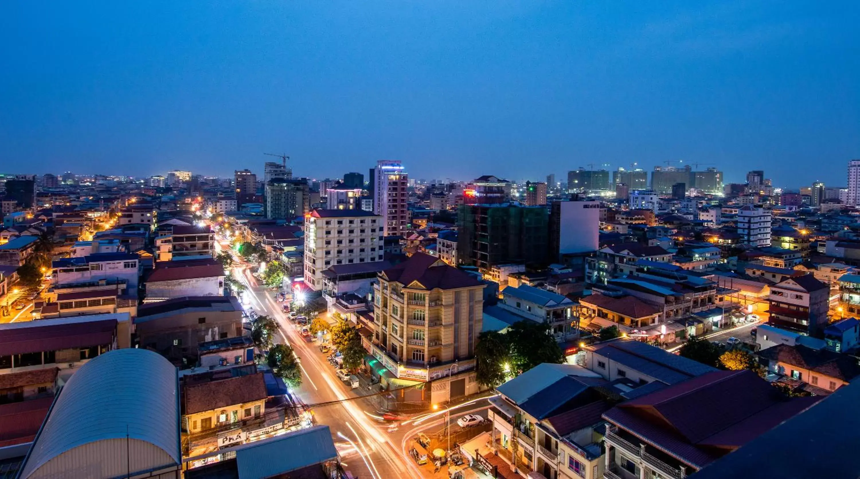 City view, Bird's-eye View in Relax Hotel