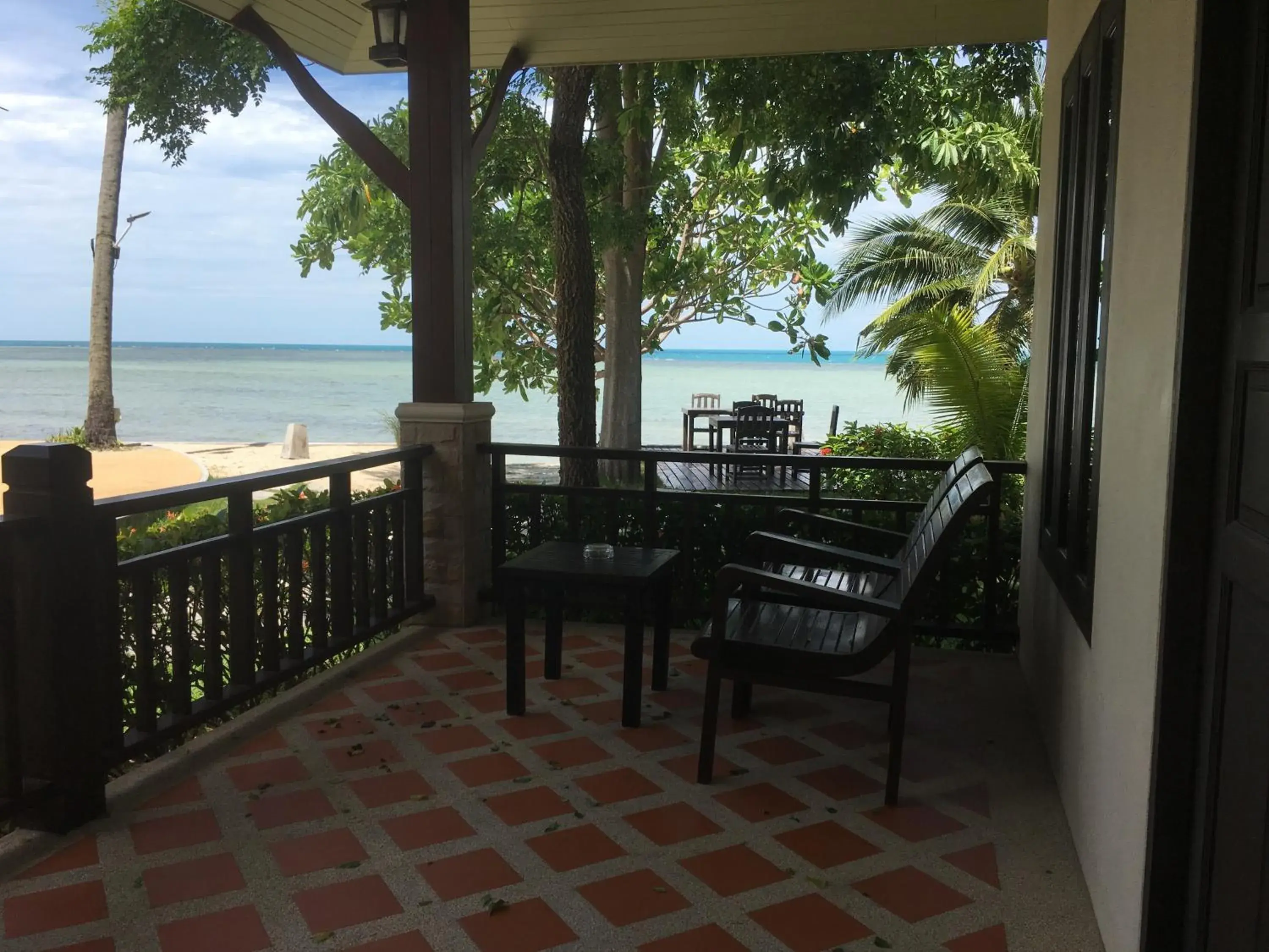 Sea view, Balcony/Terrace in Grand Manita Beach Resort