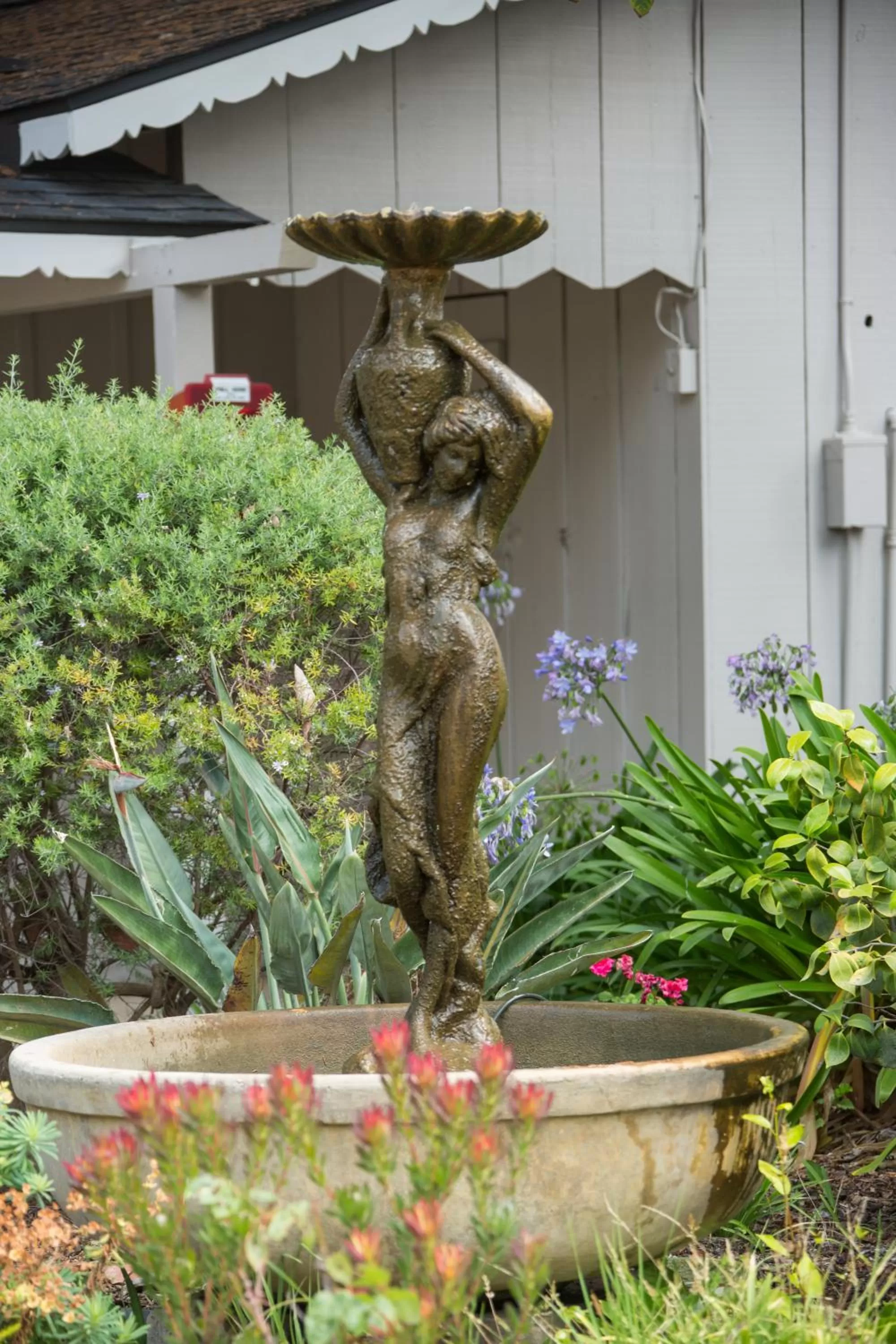 Garden in Carmel River Inn & Cottages