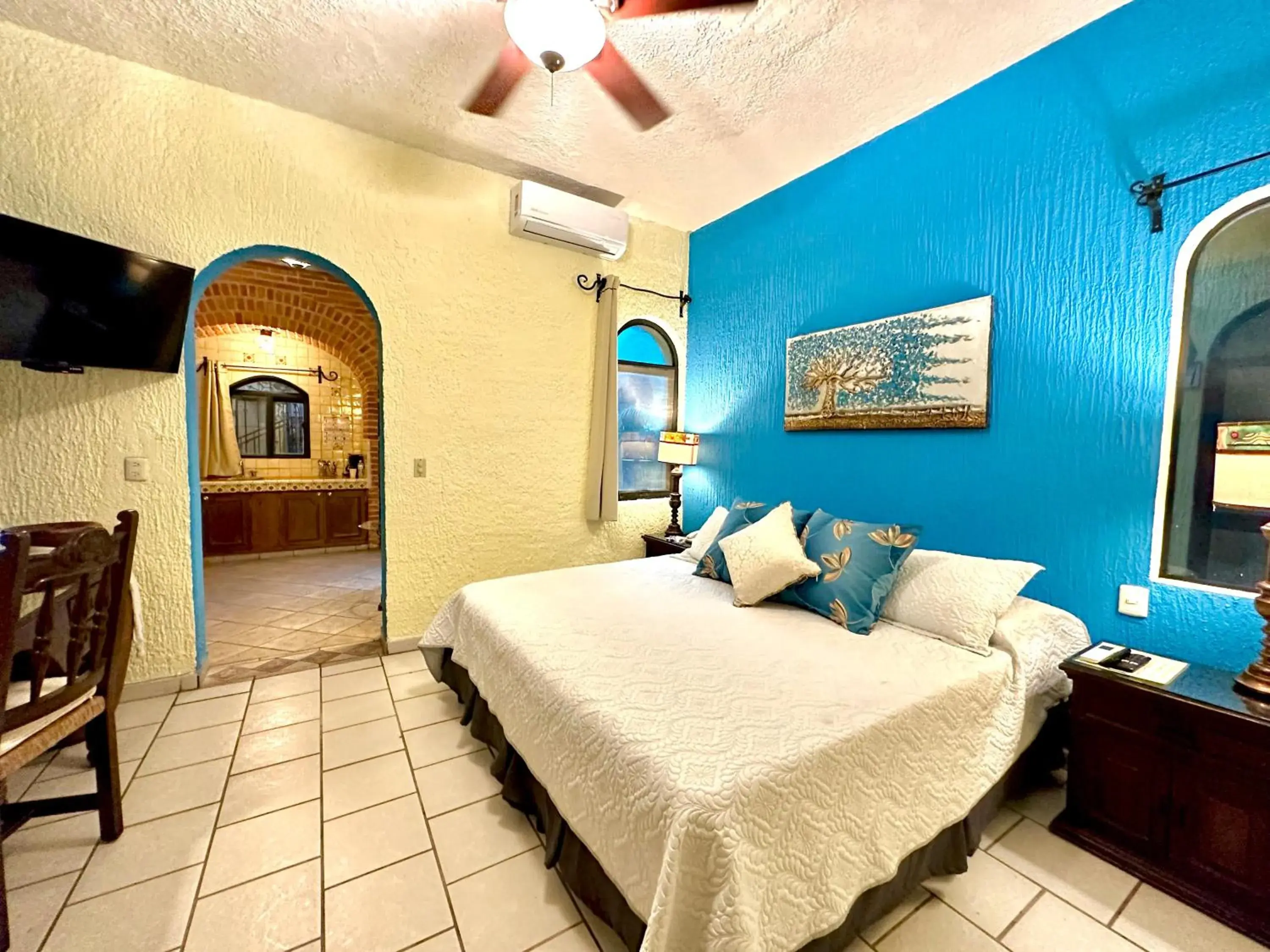 Bedroom, Bed in La Villa Del Ensueno Boutique Hotel
