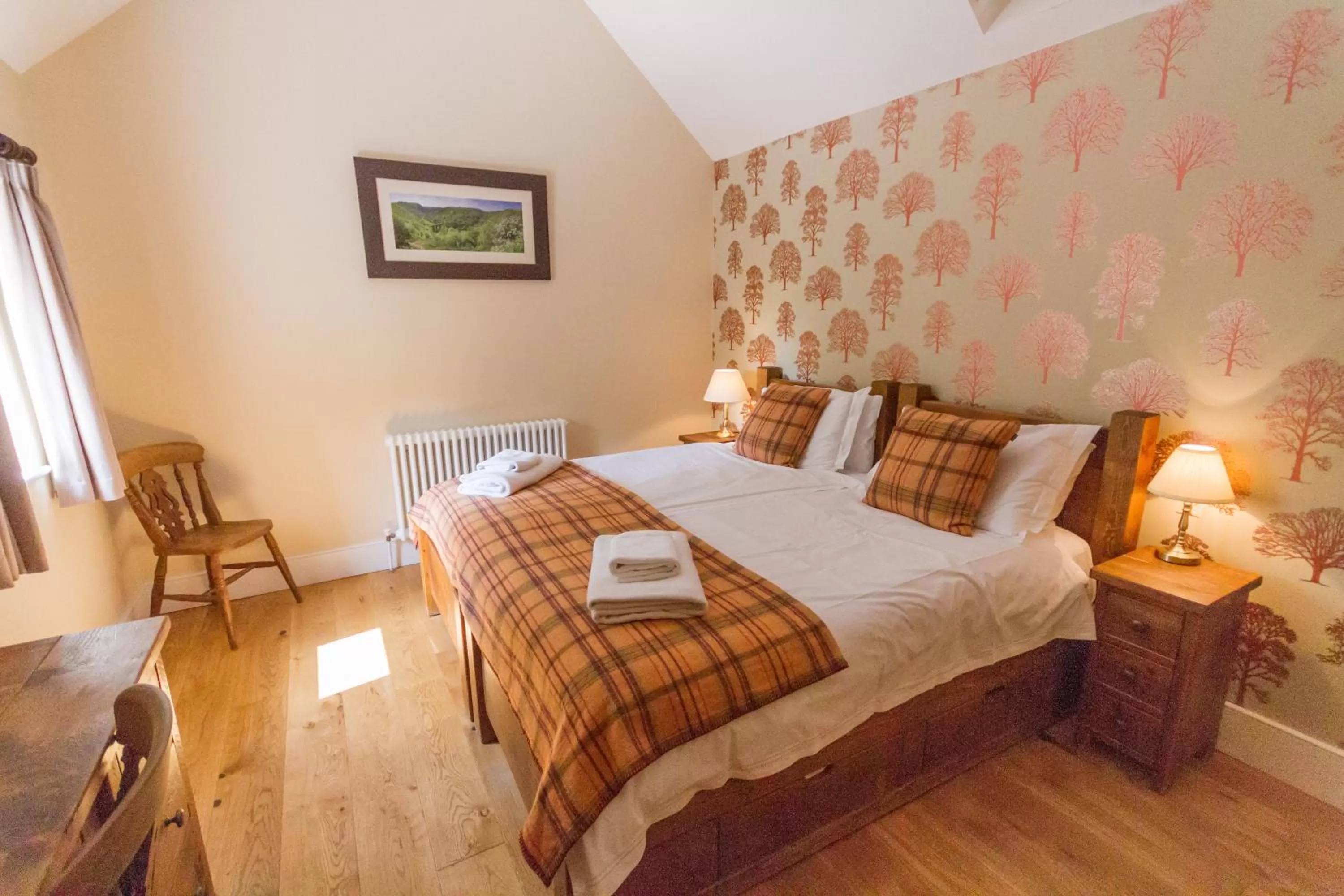 Bedroom, Bed in Robin Hood Farm B&B