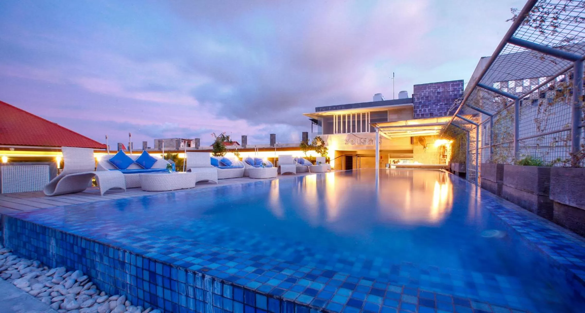 Swimming pool in Solia Legian Bali