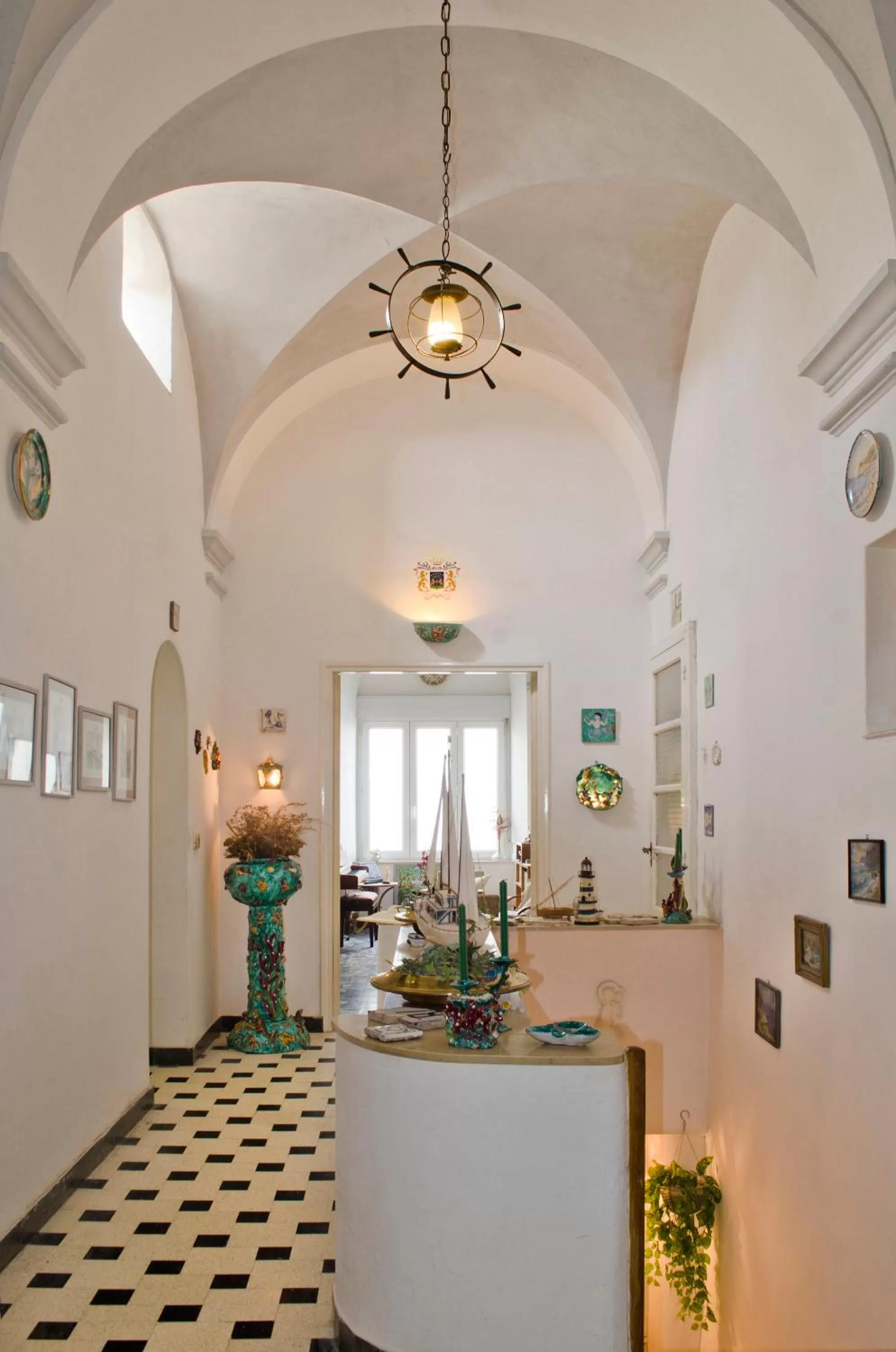 Lobby or reception in Antico Monastero Di Anacapri