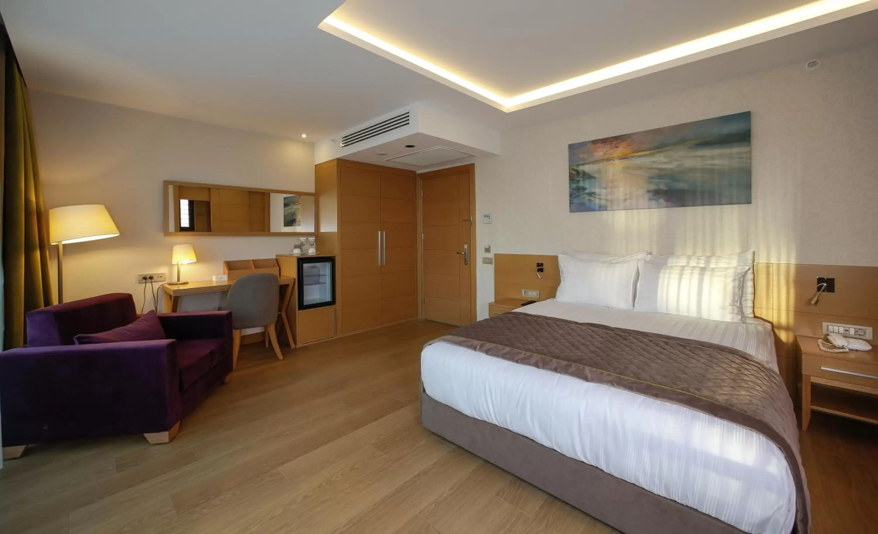 Bed in Ramada By Wyndham Bursa Cekirge Thermal & Spa