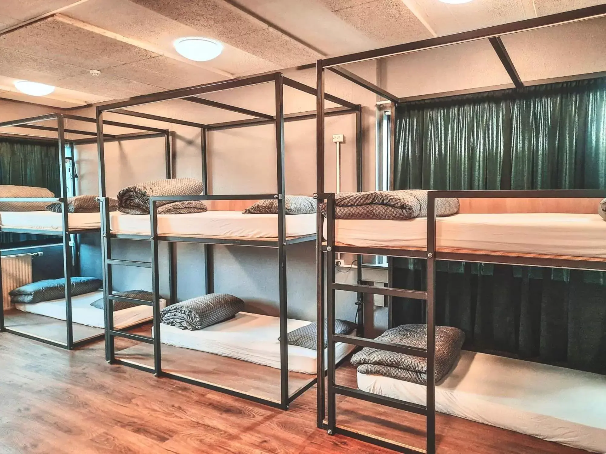 Bunk Bed in Bus Hostel