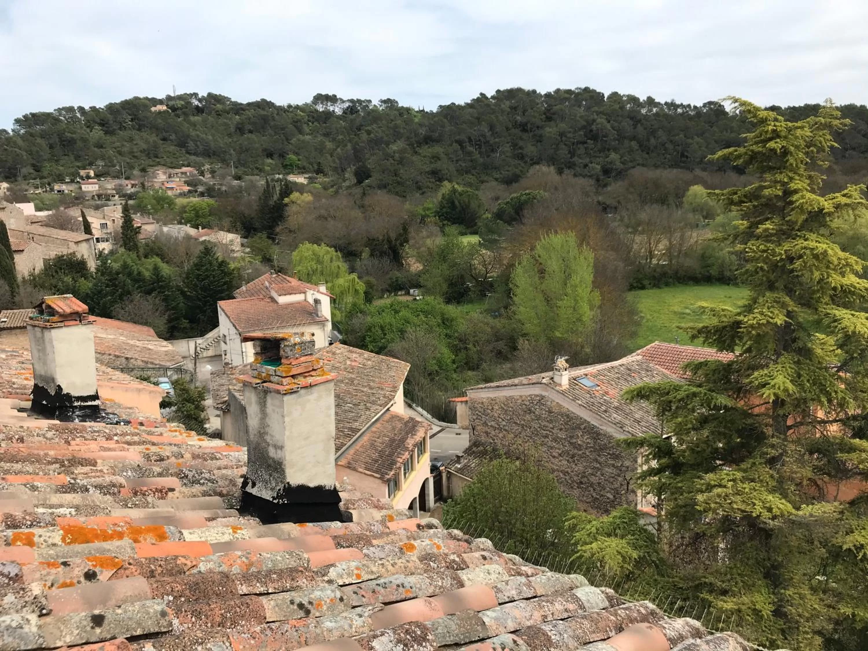 Natural landscape, Bird's-eye View in Le Belvédère - Chambres d'hôtes de charme et Restaurant