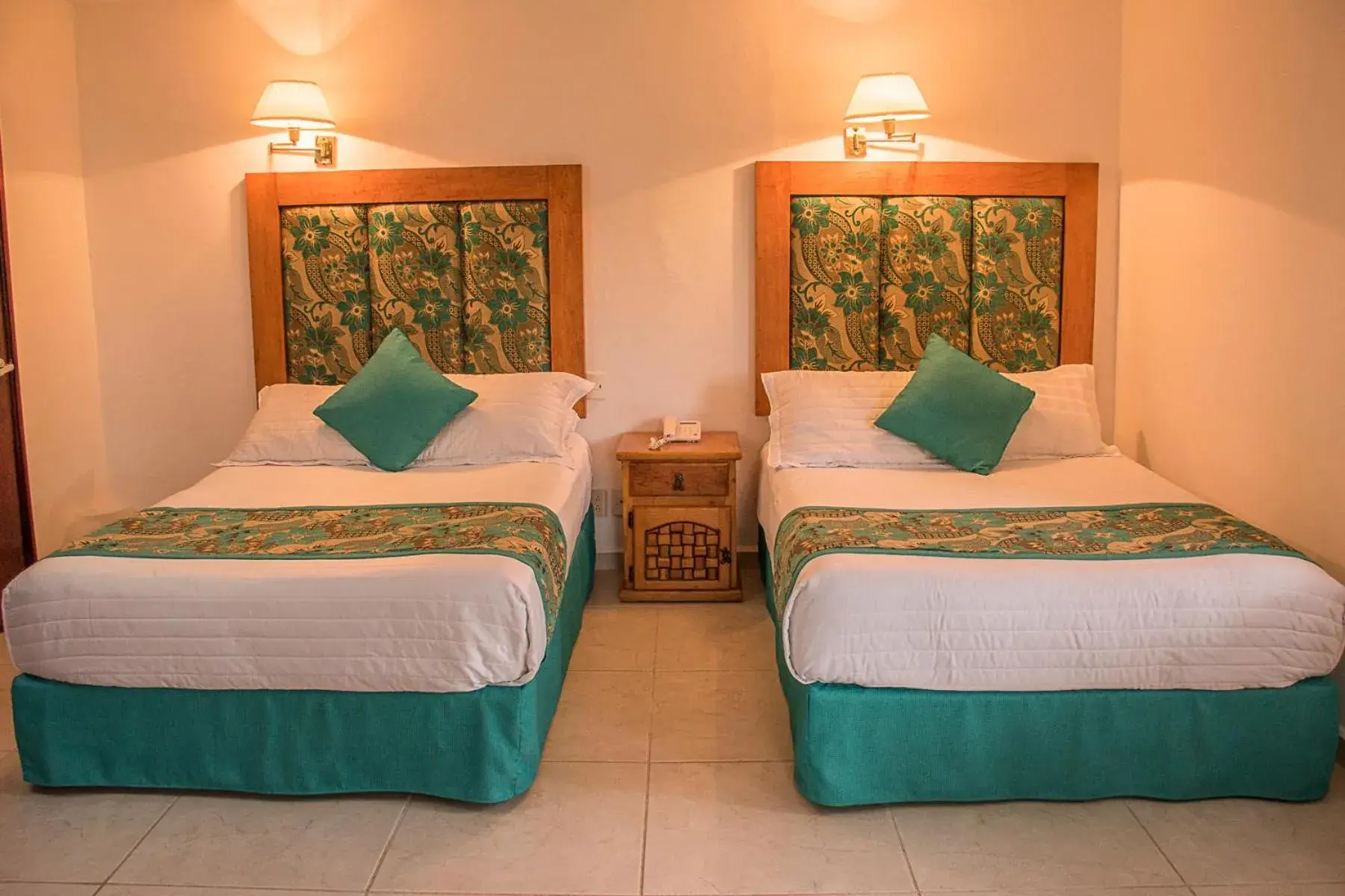 Photo of the whole room, Bed in Hotel Posada Quinta Las Flores