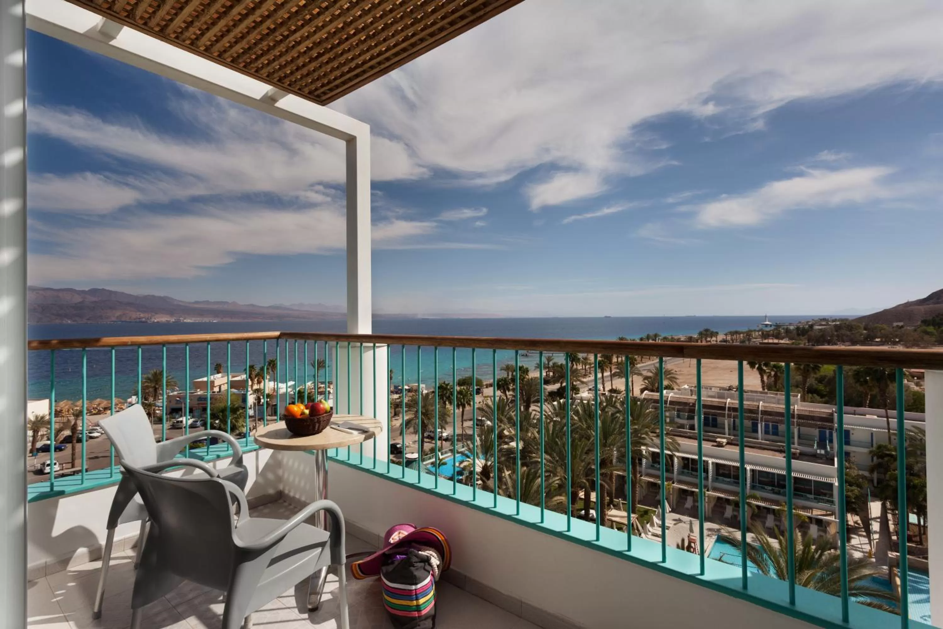 Balcony/Terrace in Yam Suf by Isrotel Collection