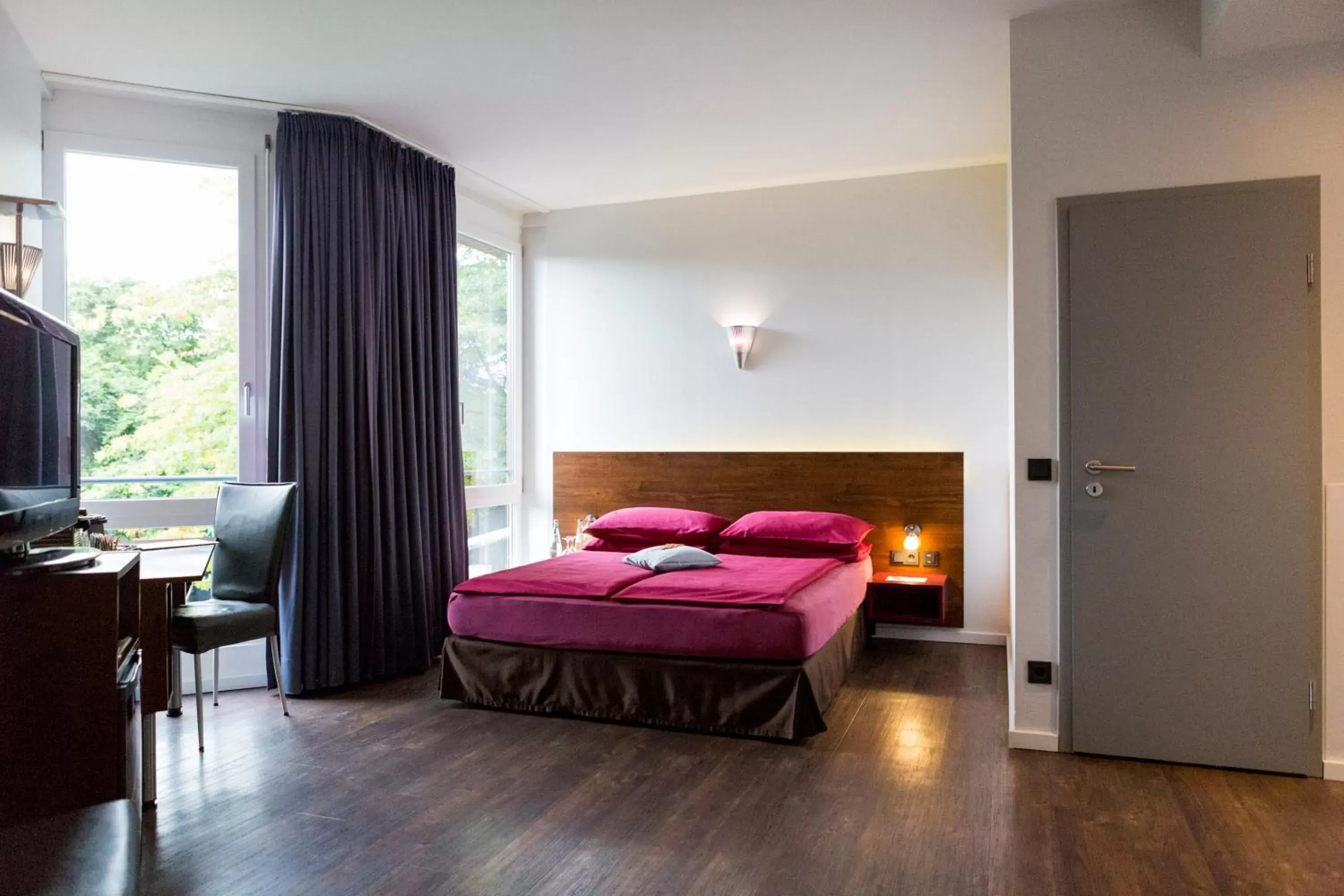 Bed in Auszeit Hotel Düsseldorf - das Frühstückshotel - Partner of SORAT Hotels