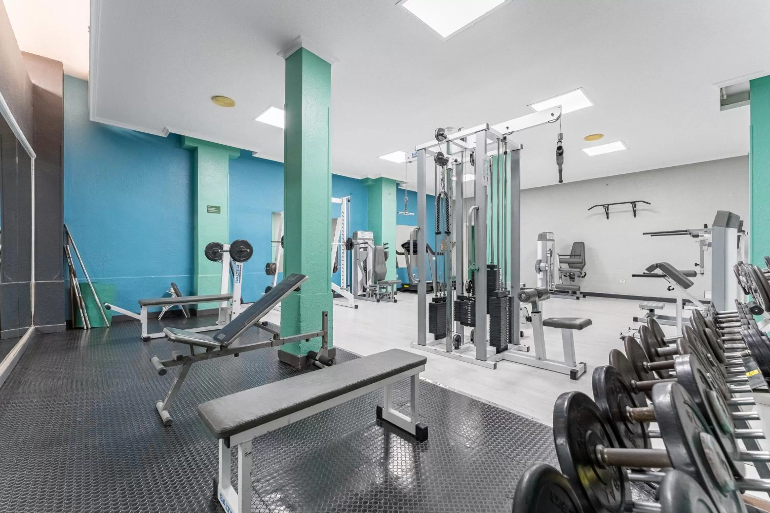 Fitness centre/facilities in Klayman Olivina Aparthotel