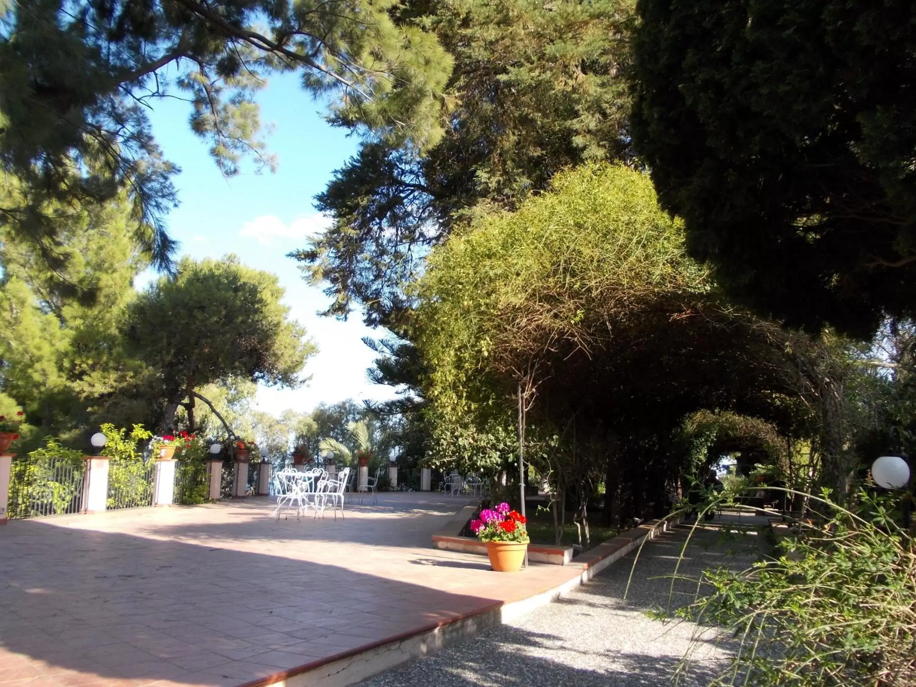 Garden in Excelsior Palace Hotel