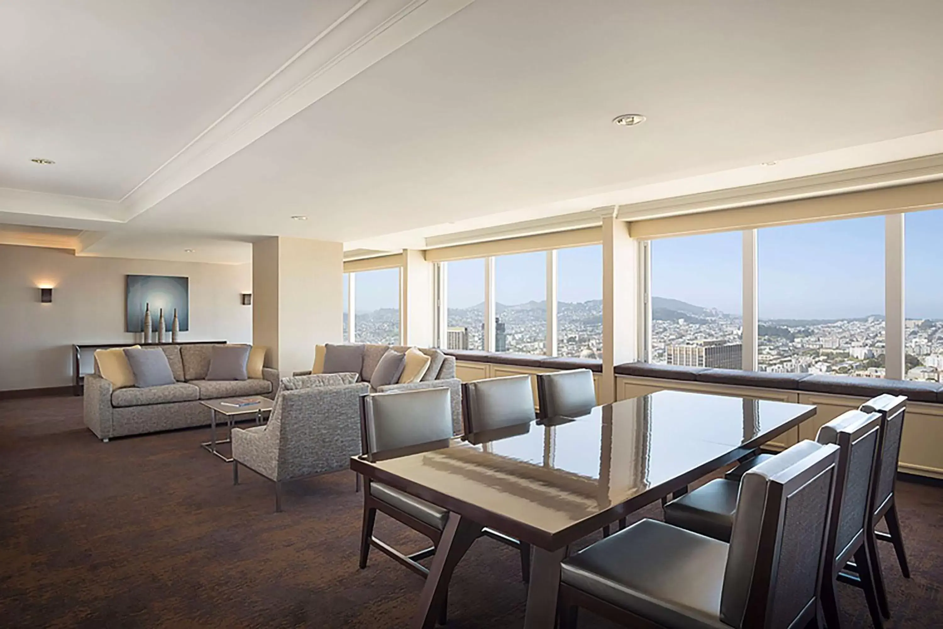 Living room in Hilton San Francisco Union Square