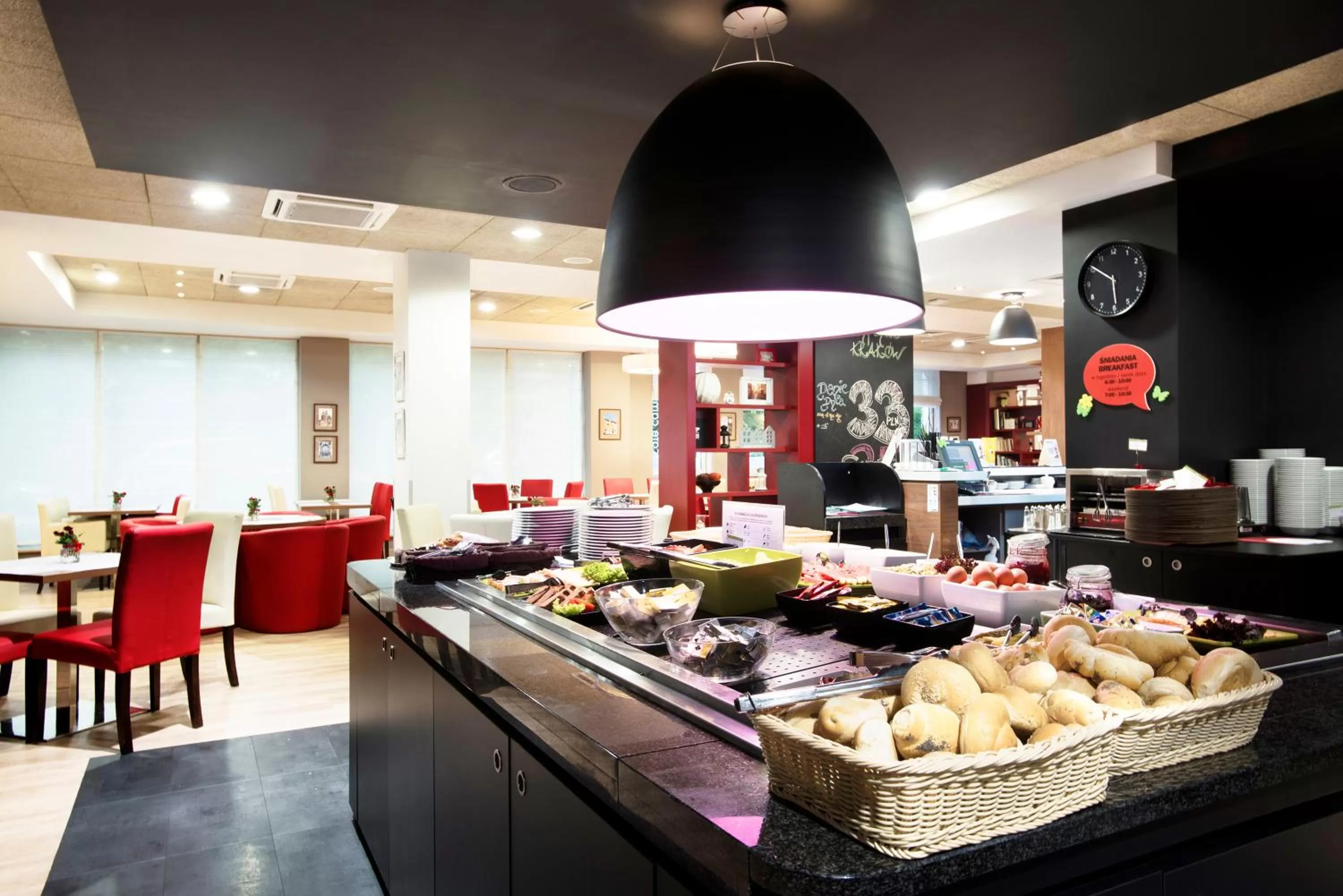 Buffet breakfast in CAMPANILE PRIME Krakow Old Town