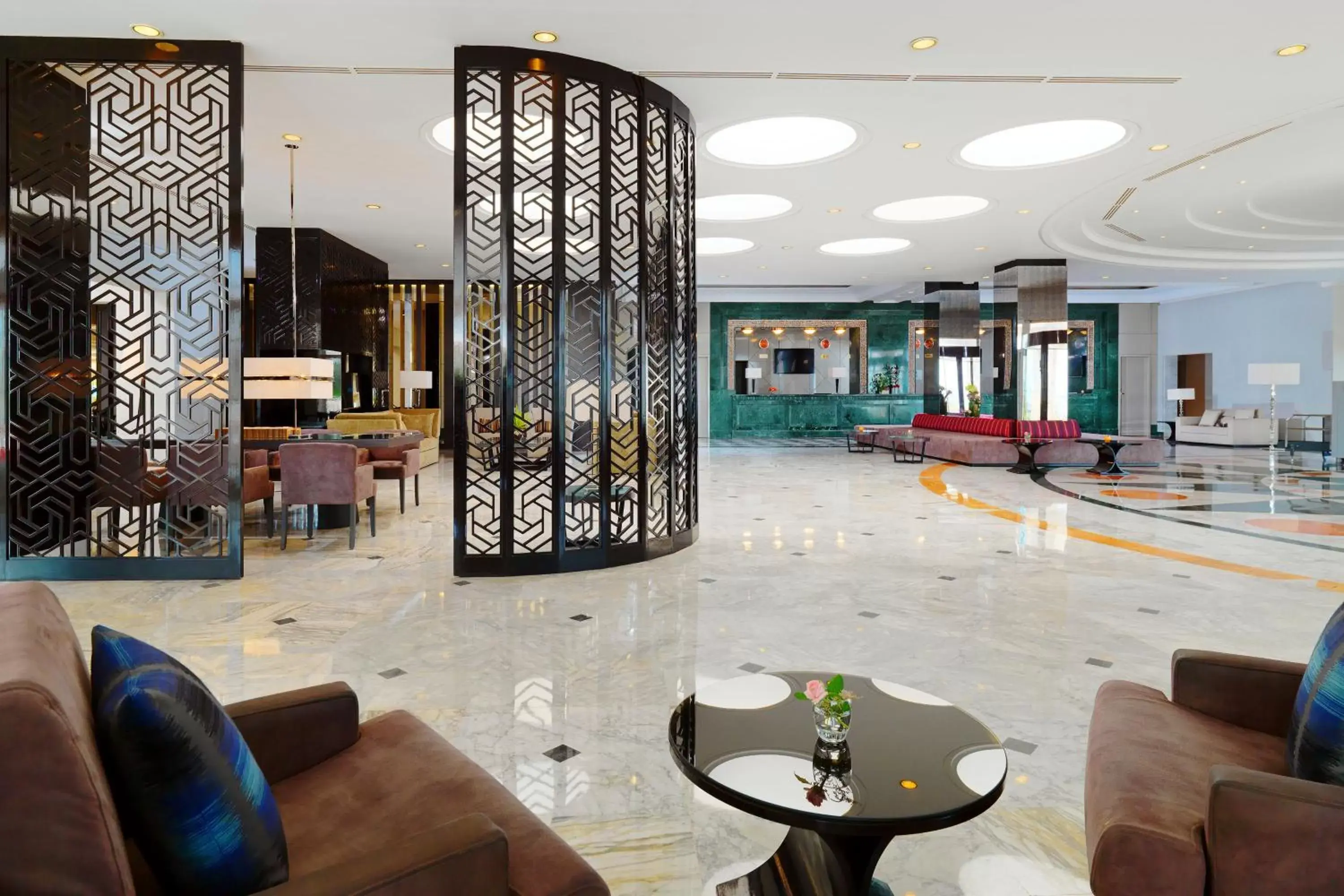 Lobby or reception, Restaurant/Places to Eat in Sheraton Tunis Hotel