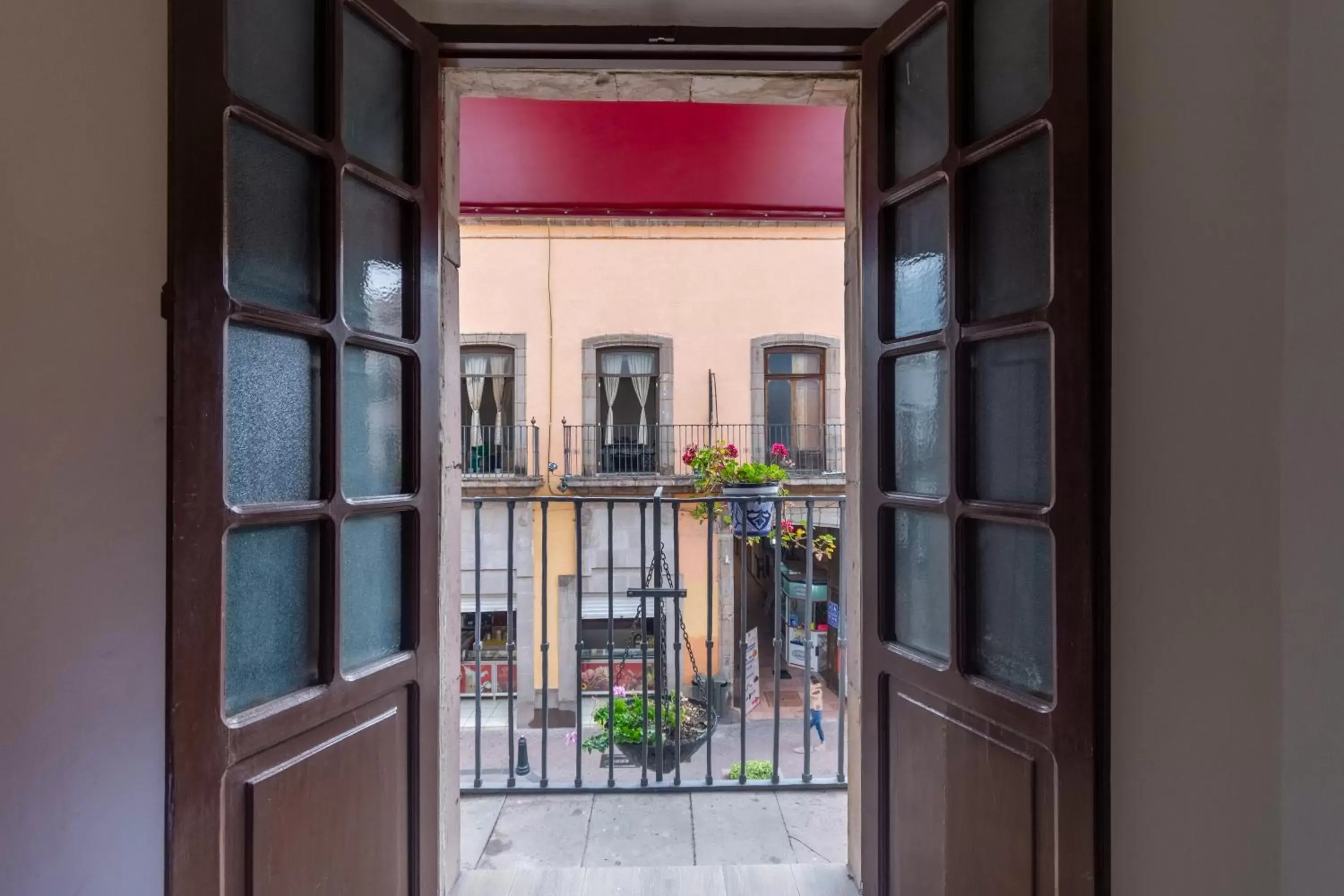 Balcony/Terrace in Hotel Hidalgo