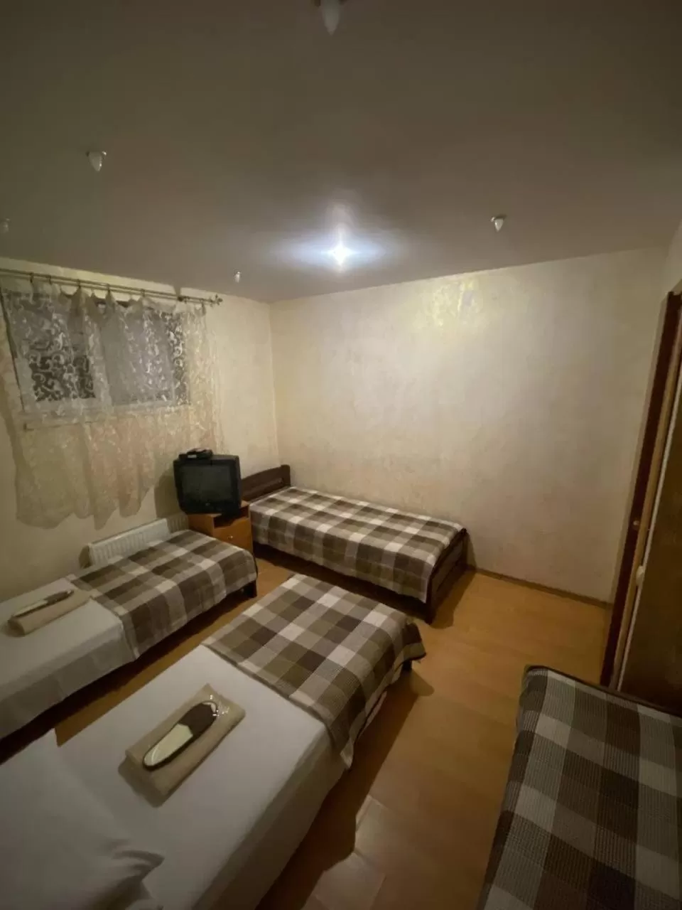 Bed in Inn Khlibodarskiy