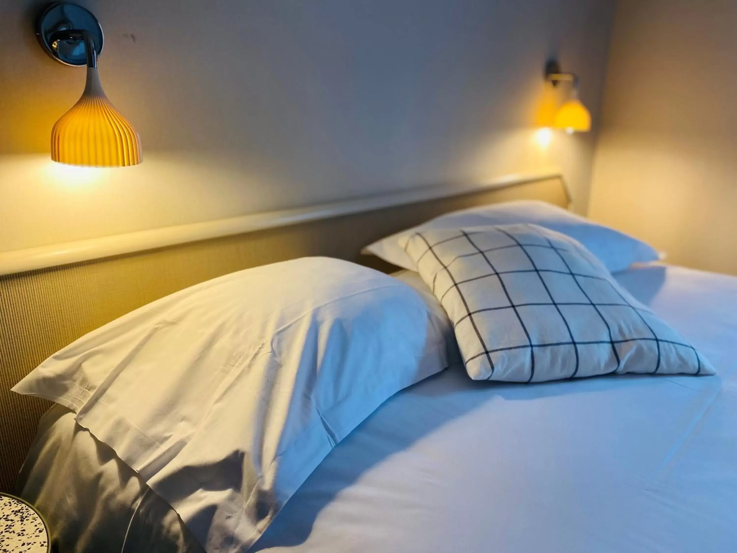 Decorative detail, Bed in Hôtel Marguerite