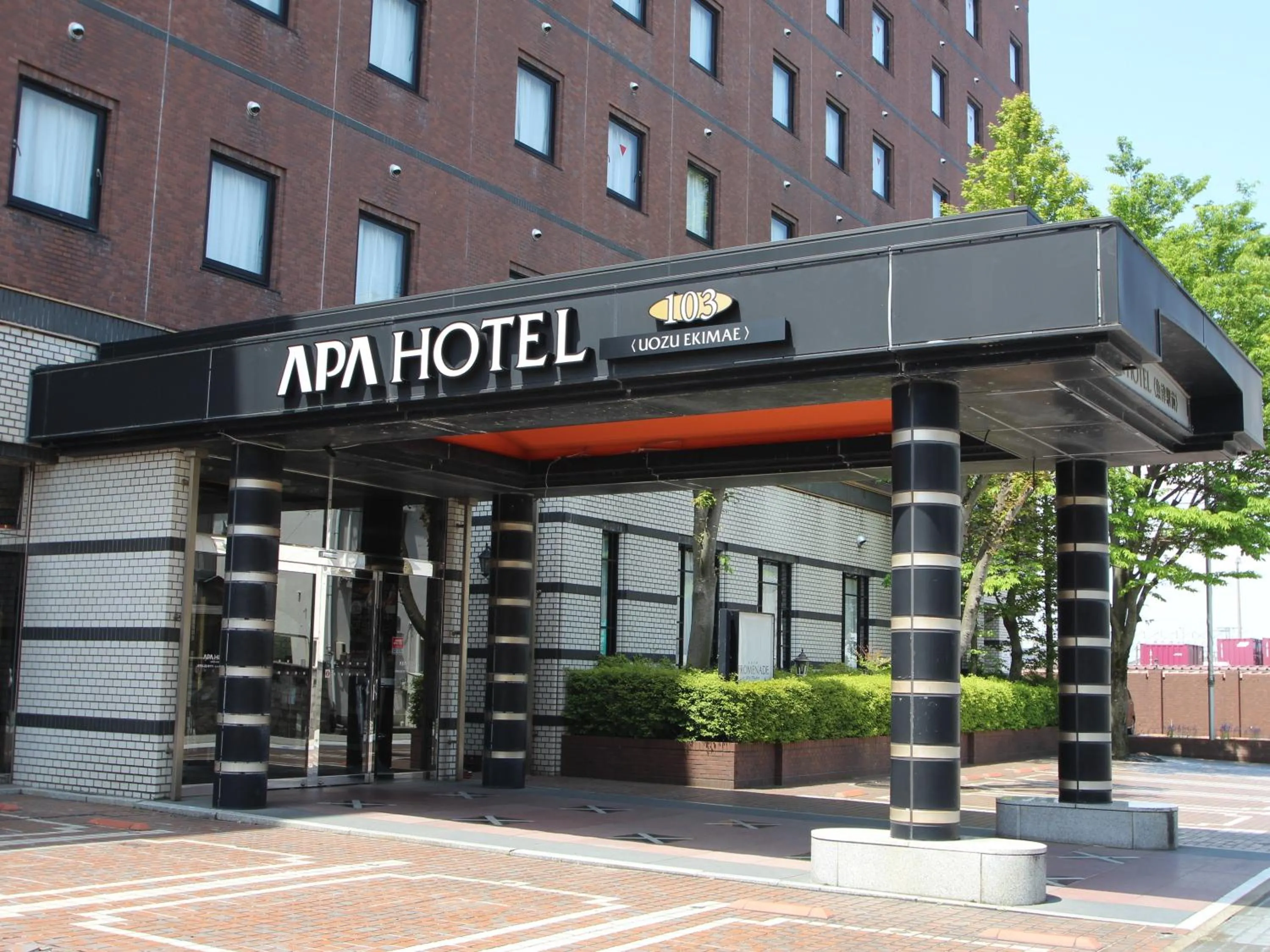 Property building in APA Hotel Uozu Ekimae