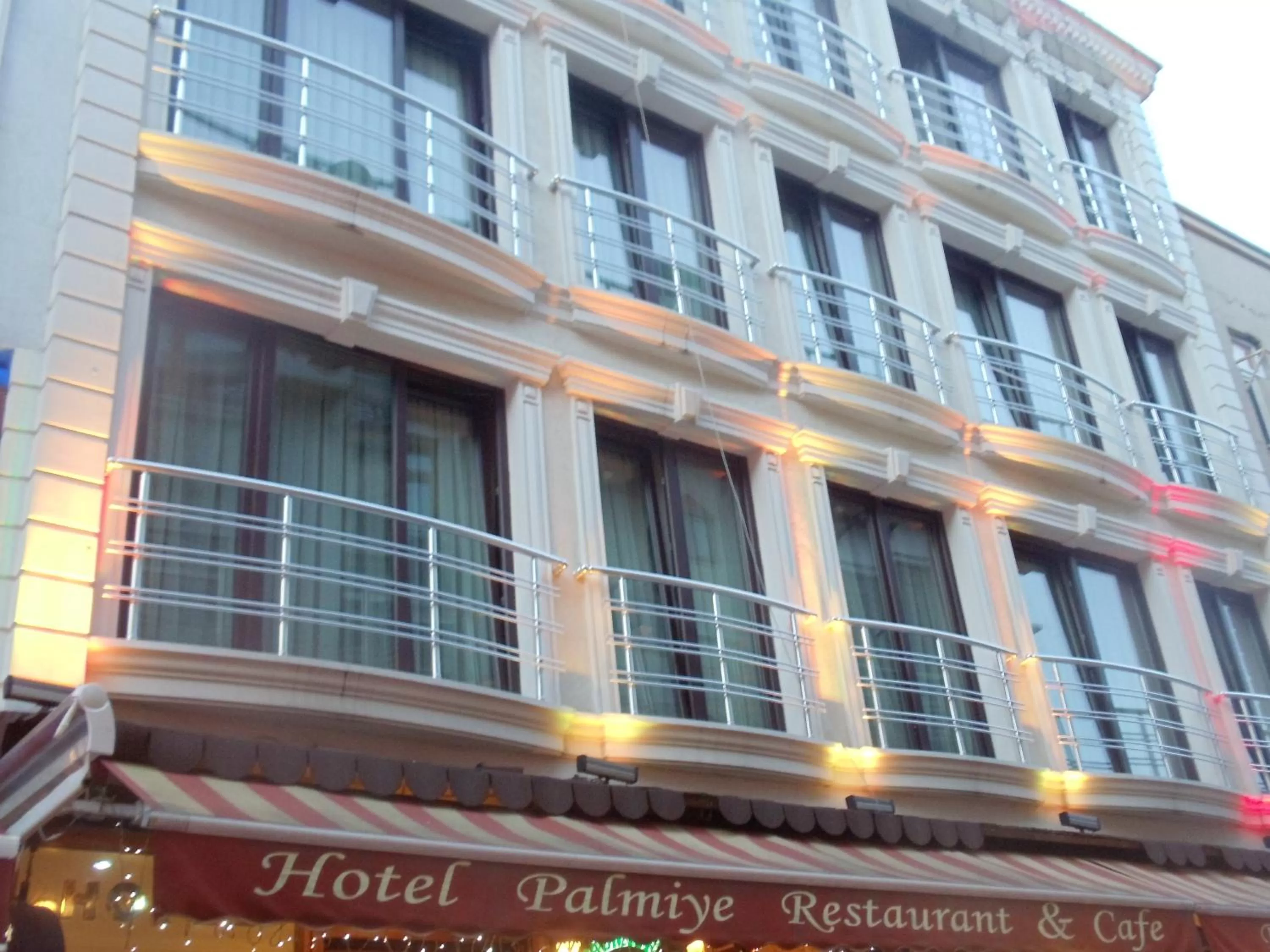 Facade/entrance in Ares Hotel