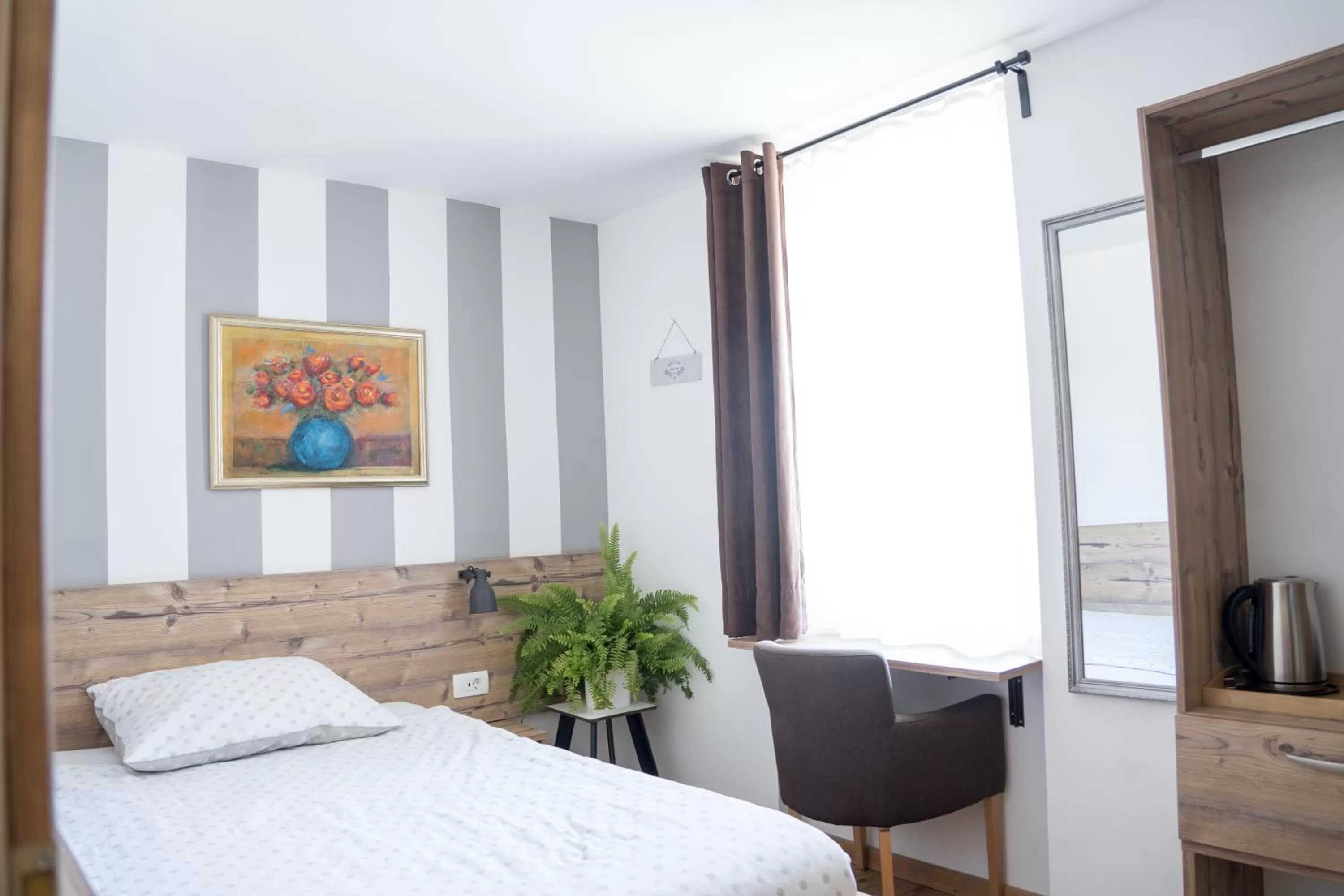 Bed in Hiša Poljana Rooms