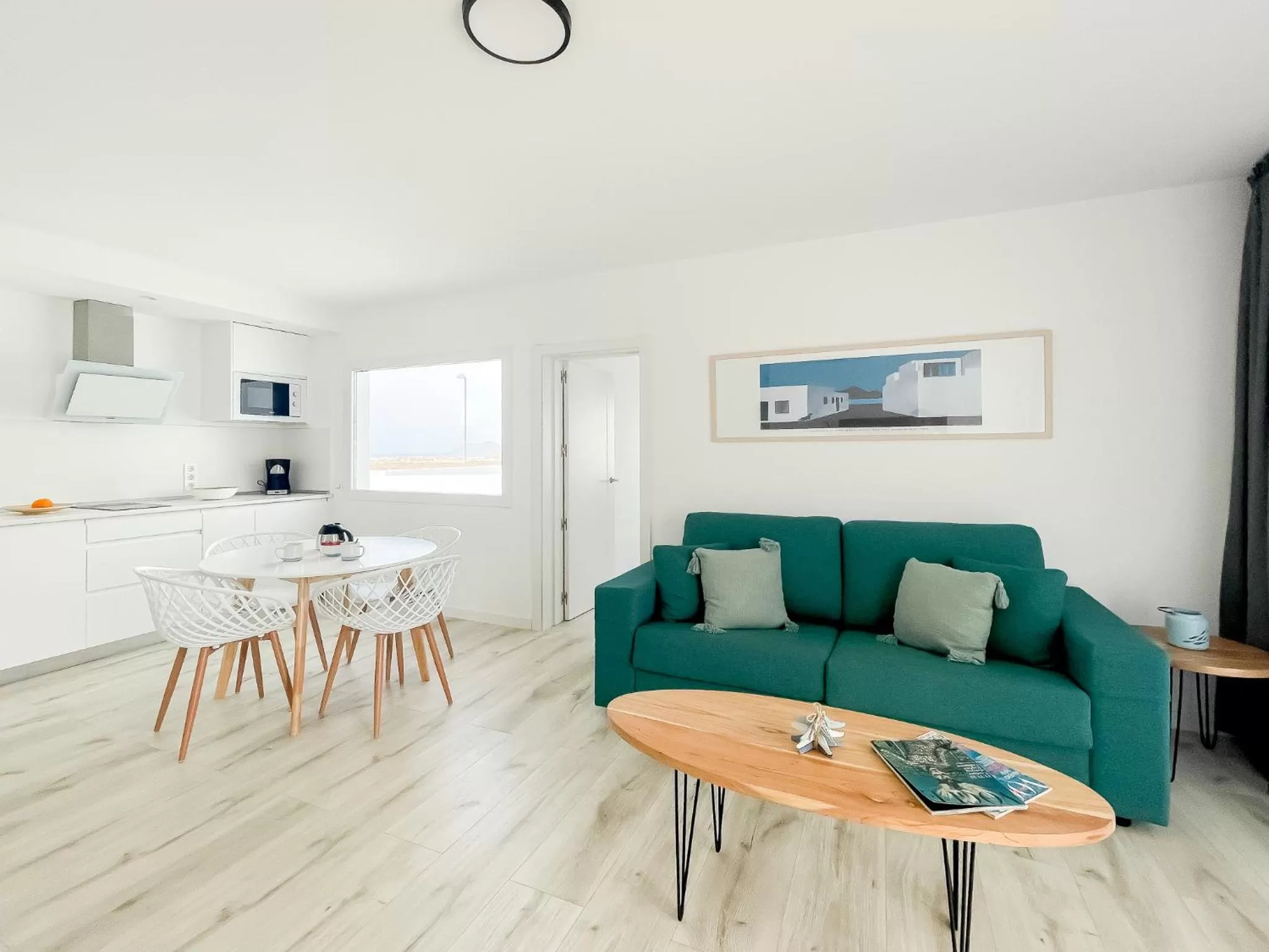 Kitchen or kitchenette, Seating Area in Island Home Fuerteventura