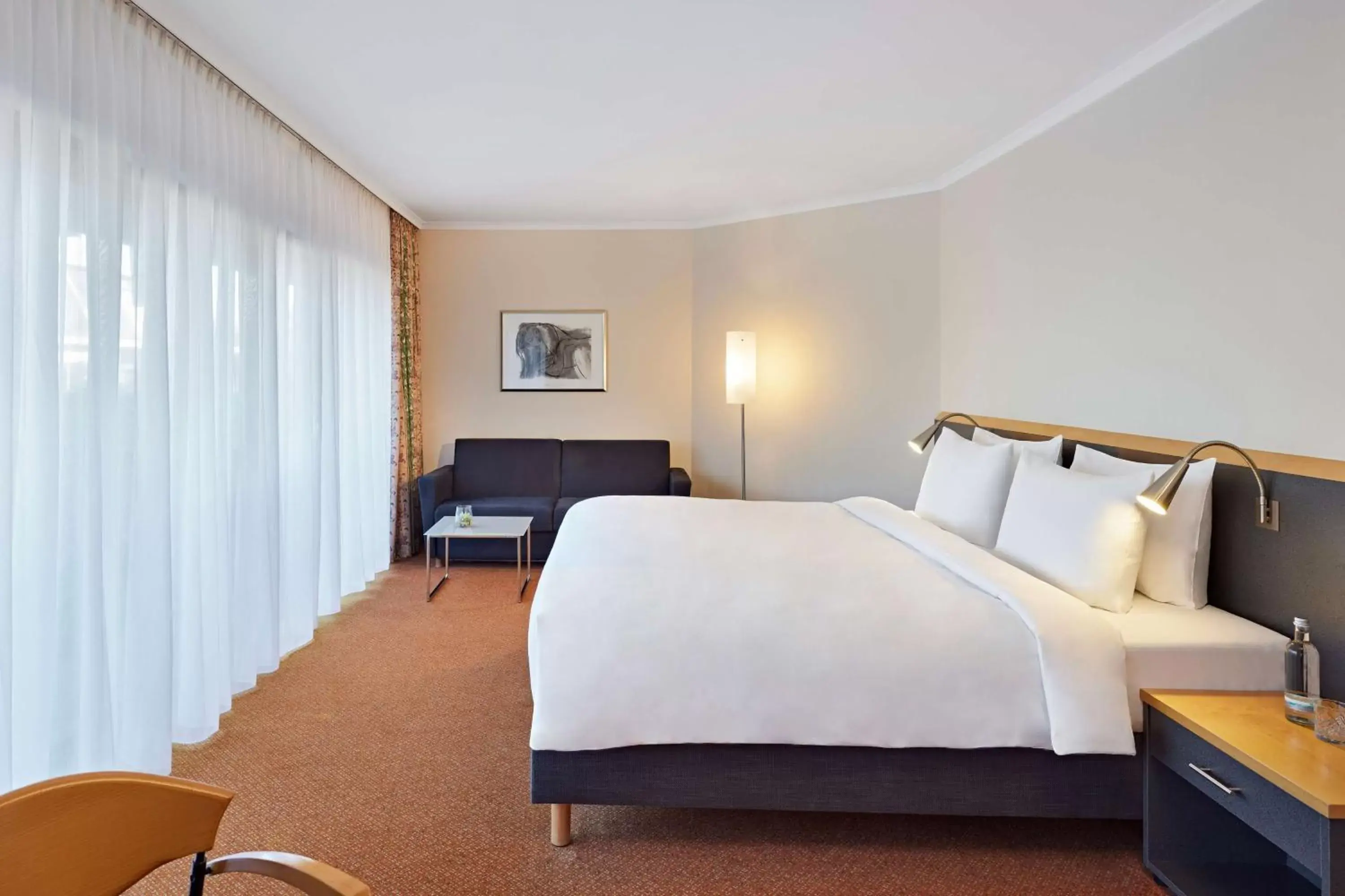 Bedroom, Bed in Lindner Hotel Leverkusen BayArena, part of JdV by Hyatt