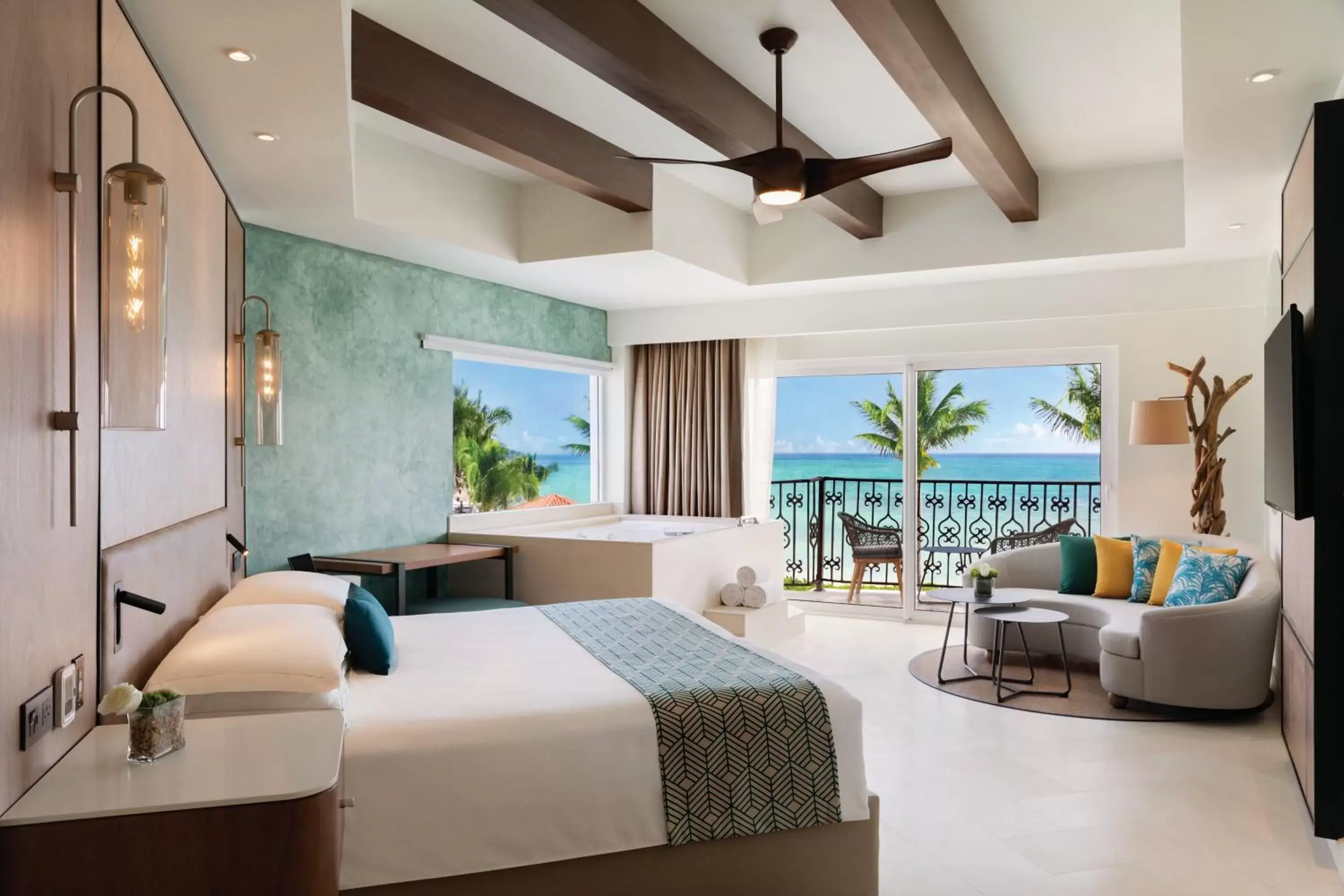 Photo of the whole room in Hilton Playa del Carmen, an All-Inclusive Adult Only Resort