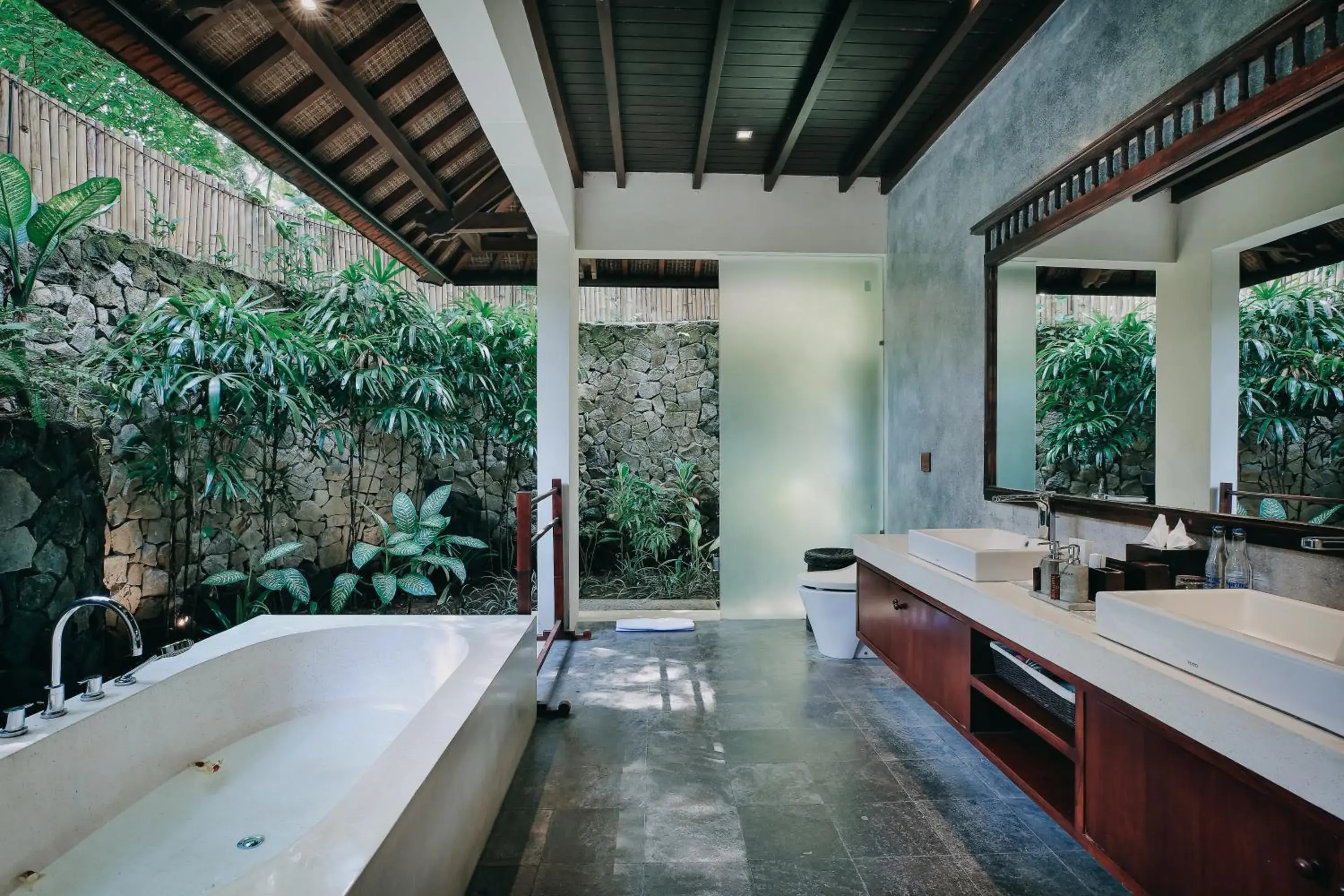 Garden, Bathroom in BeingSattvaa Luxury Ubud - CHSE Certified