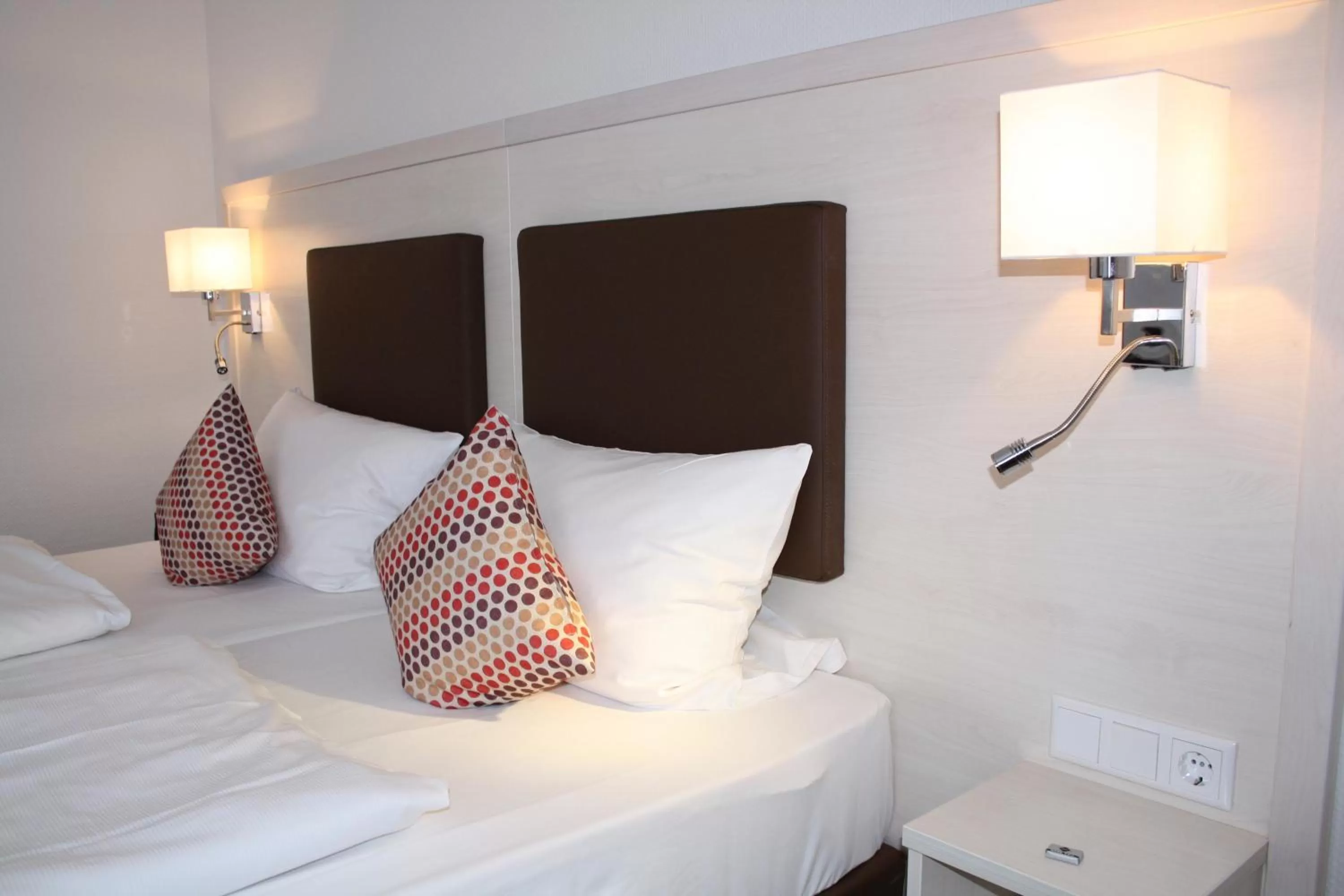 Decorative detail, Bed in Hotel Am Quellberg