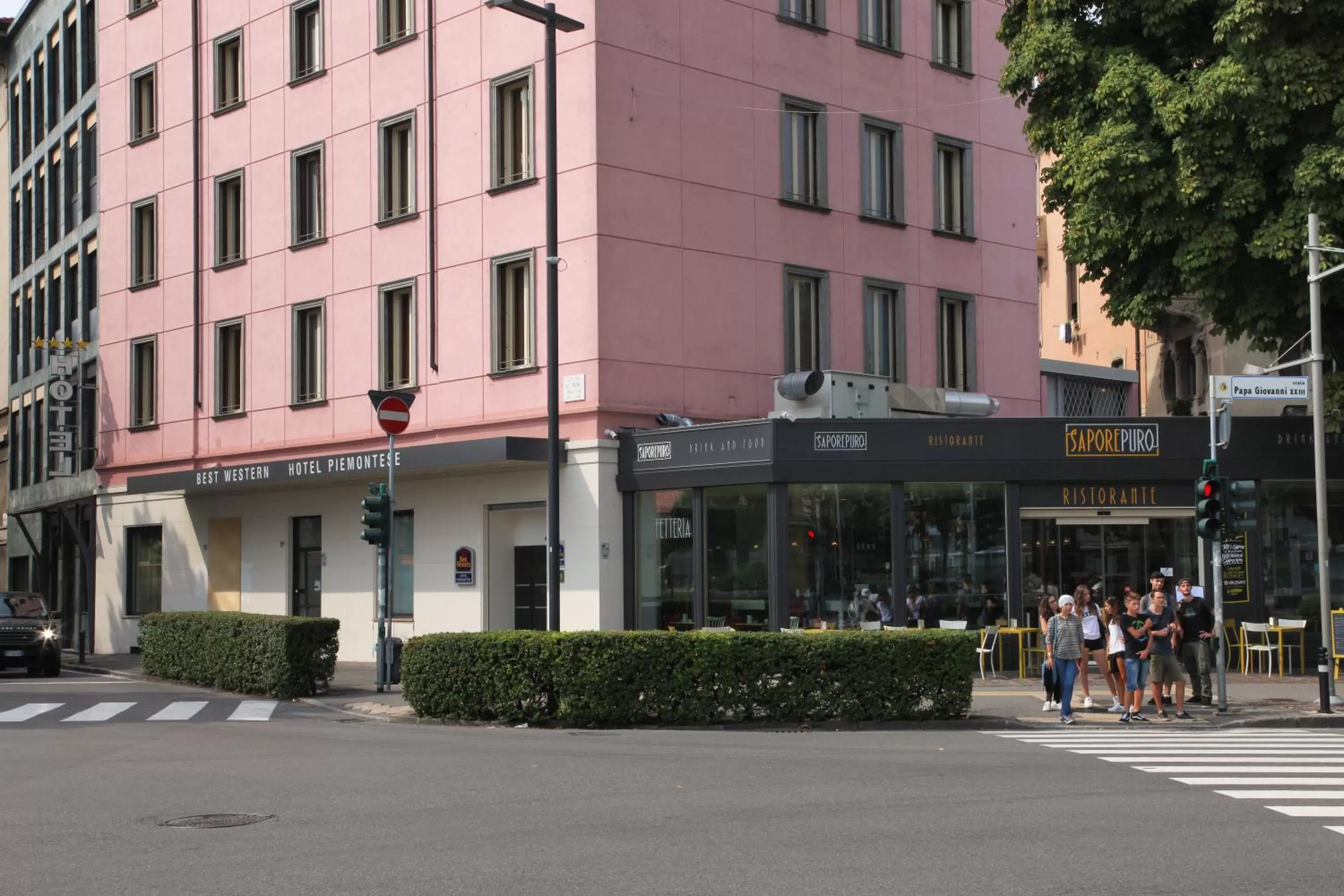 Property building in Best Western Hotel Piemontese