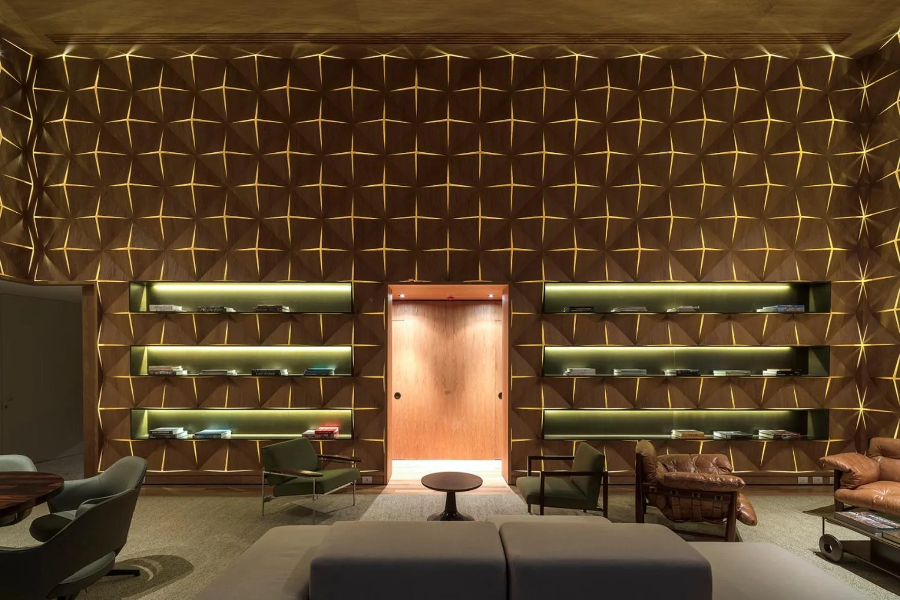 Seating area in Emiliano Rio