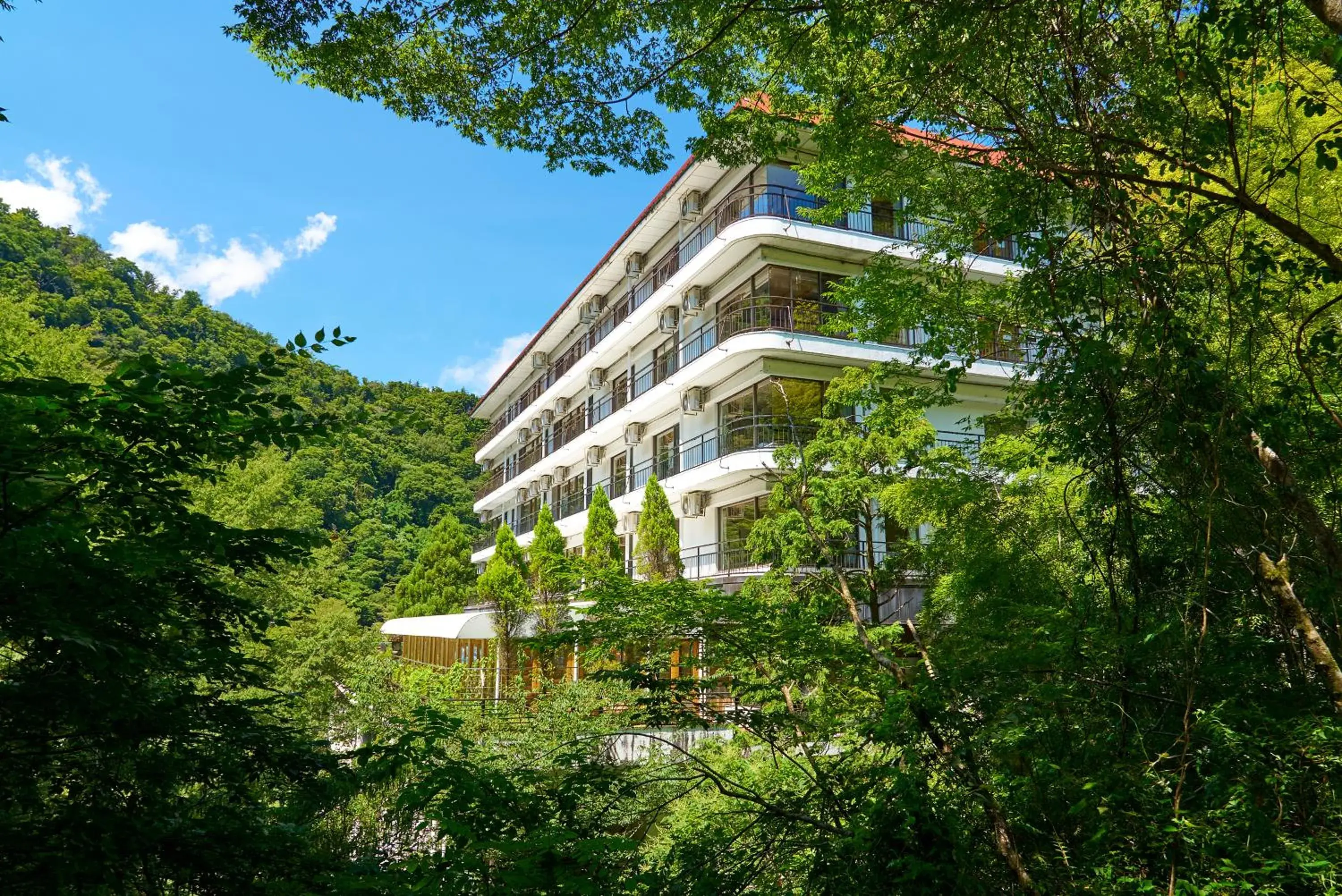 Property Building in Hakone Yumoto Hotel