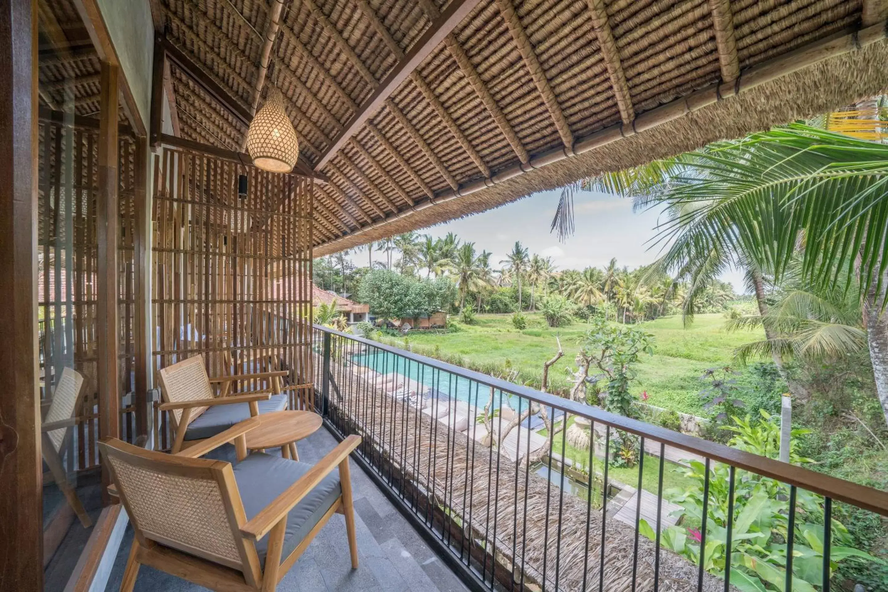 Balcony/Terrace in Kandarpa Ubud CHSE Certified