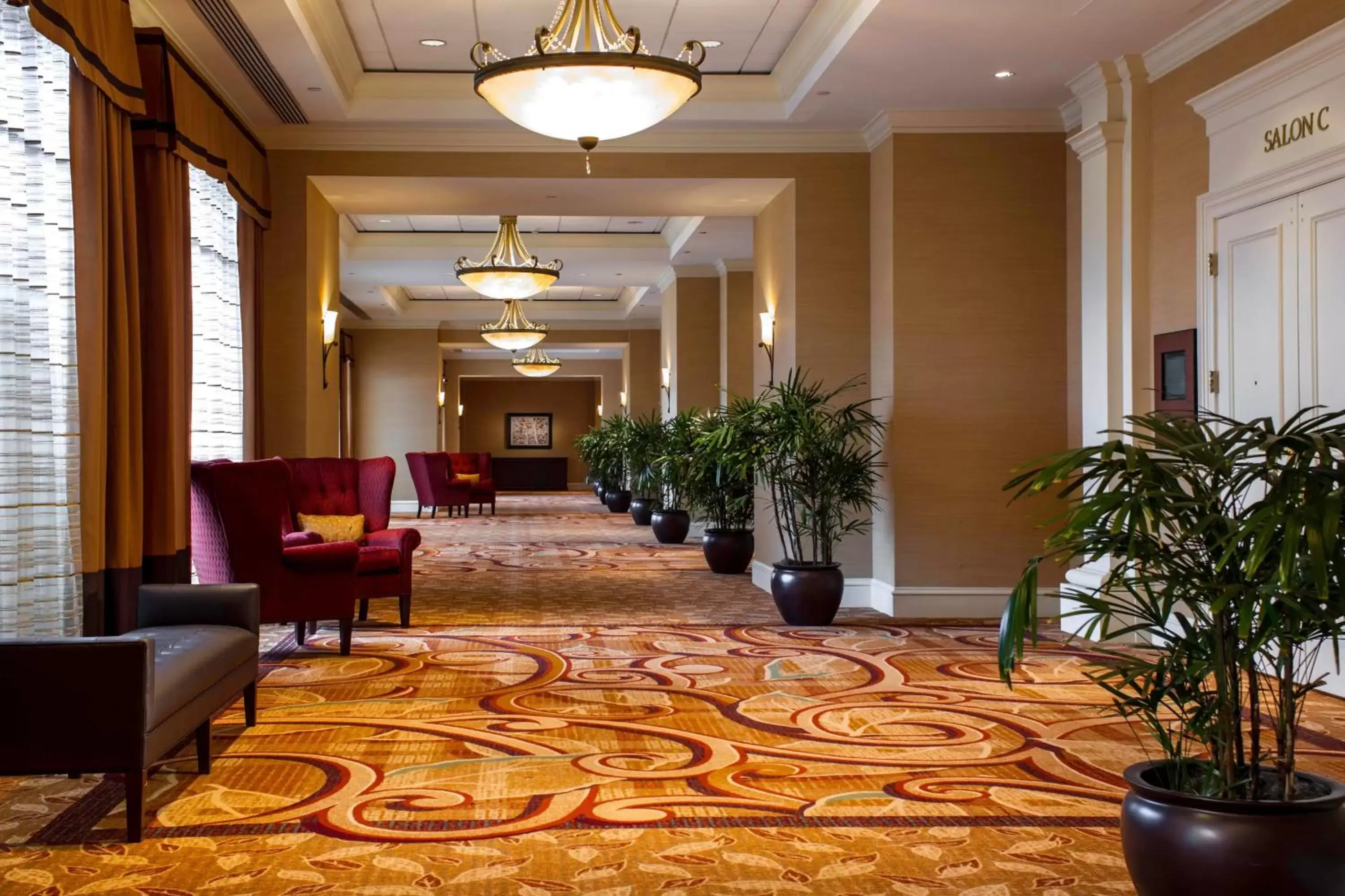Meeting/conference room, Lobby/Reception in Bridgewater Marriott