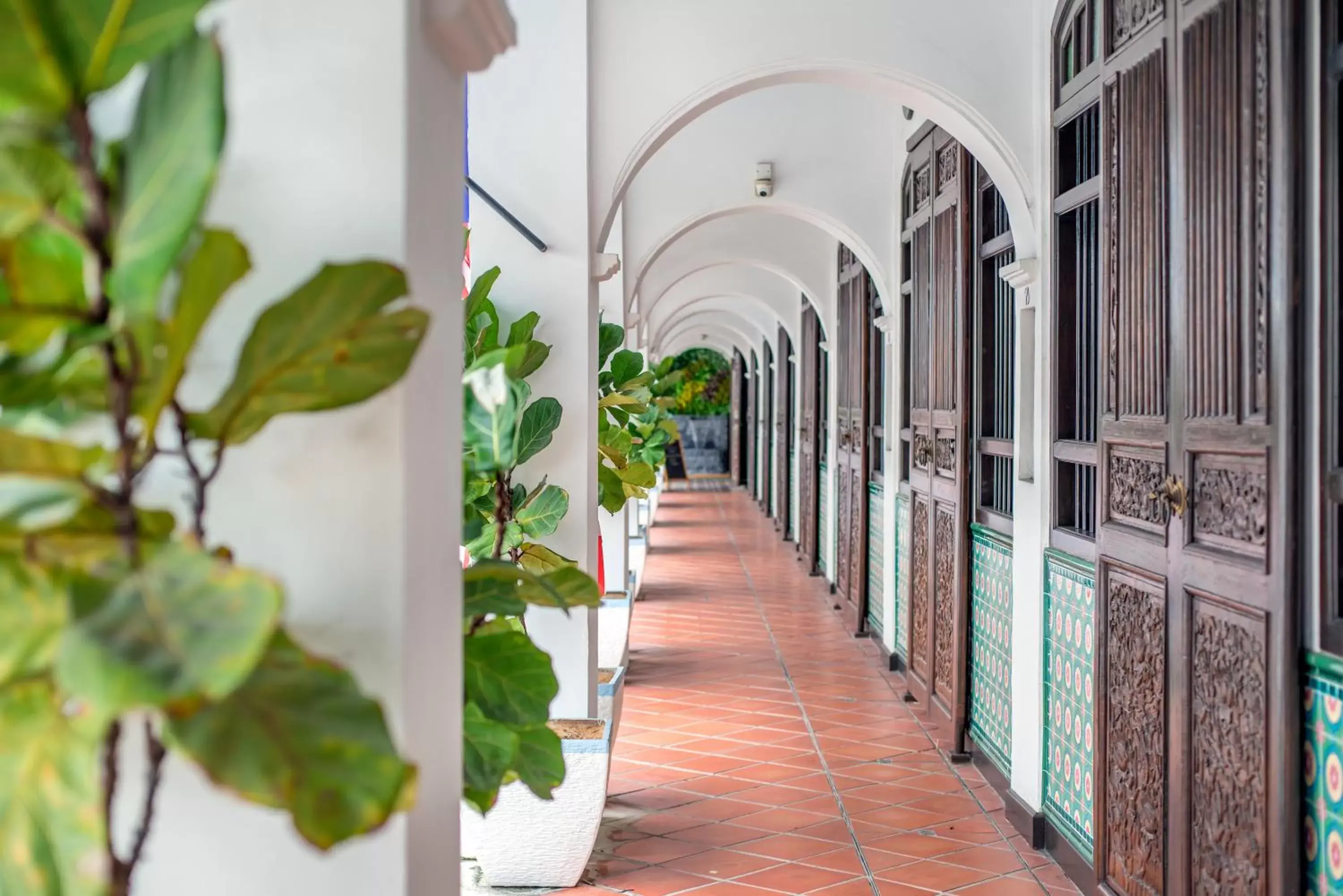 Facade/entrance in Areca Hotel Penang