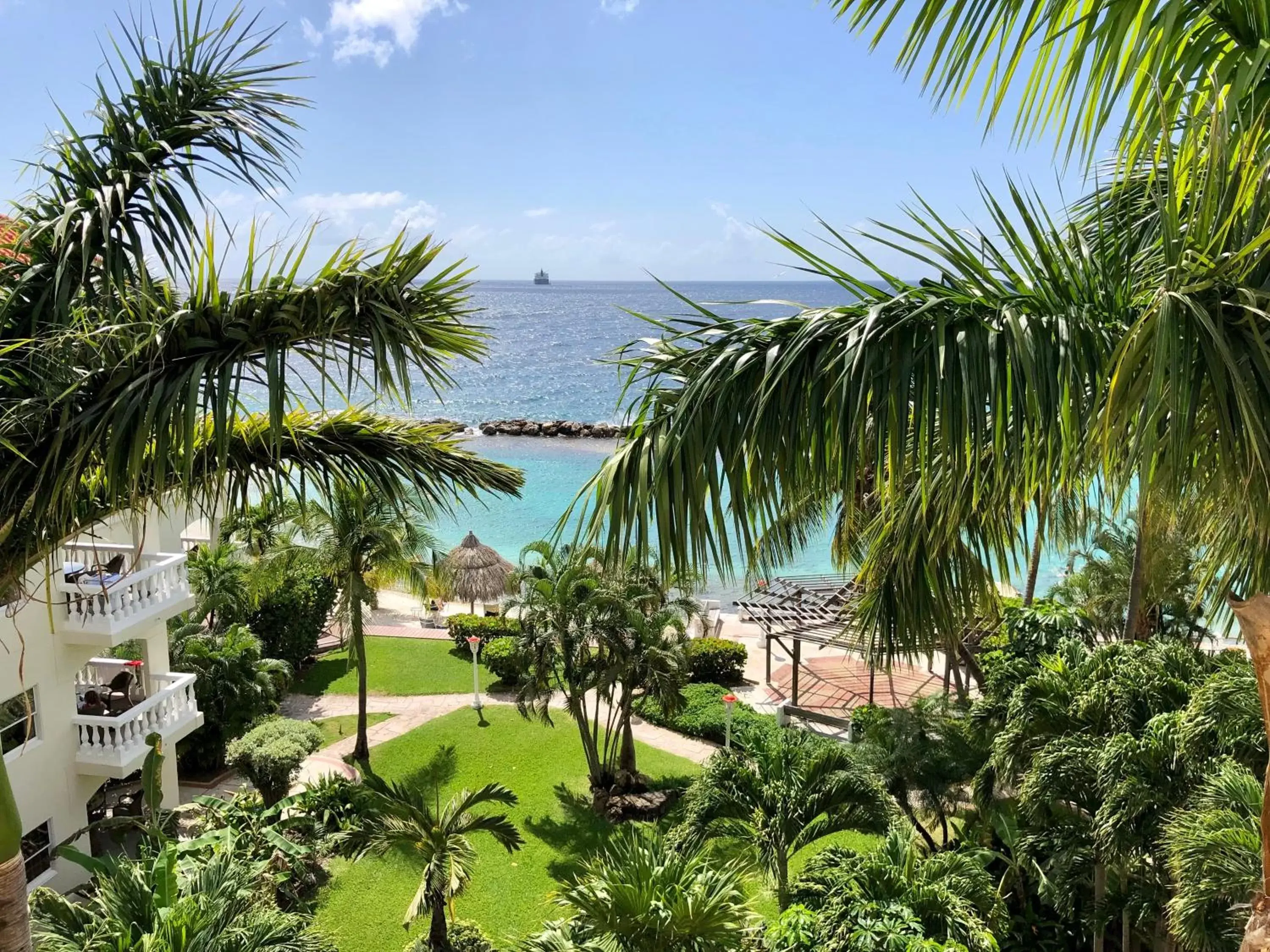 Garden in Curacao Avila Beach Hotel